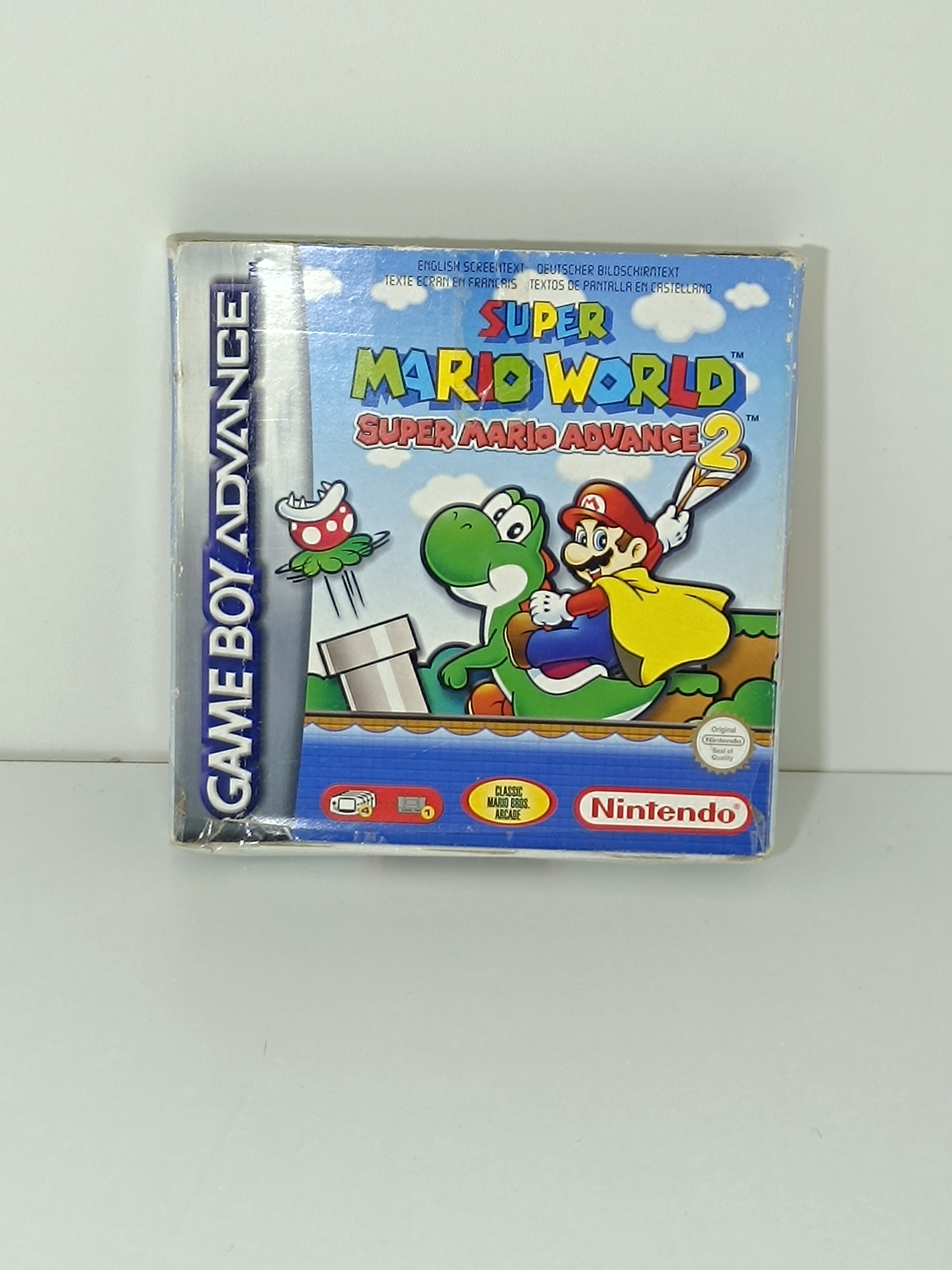 Super Mario World Super Mario Advance 2 GBA - DEFEKT inkl. Verpackung