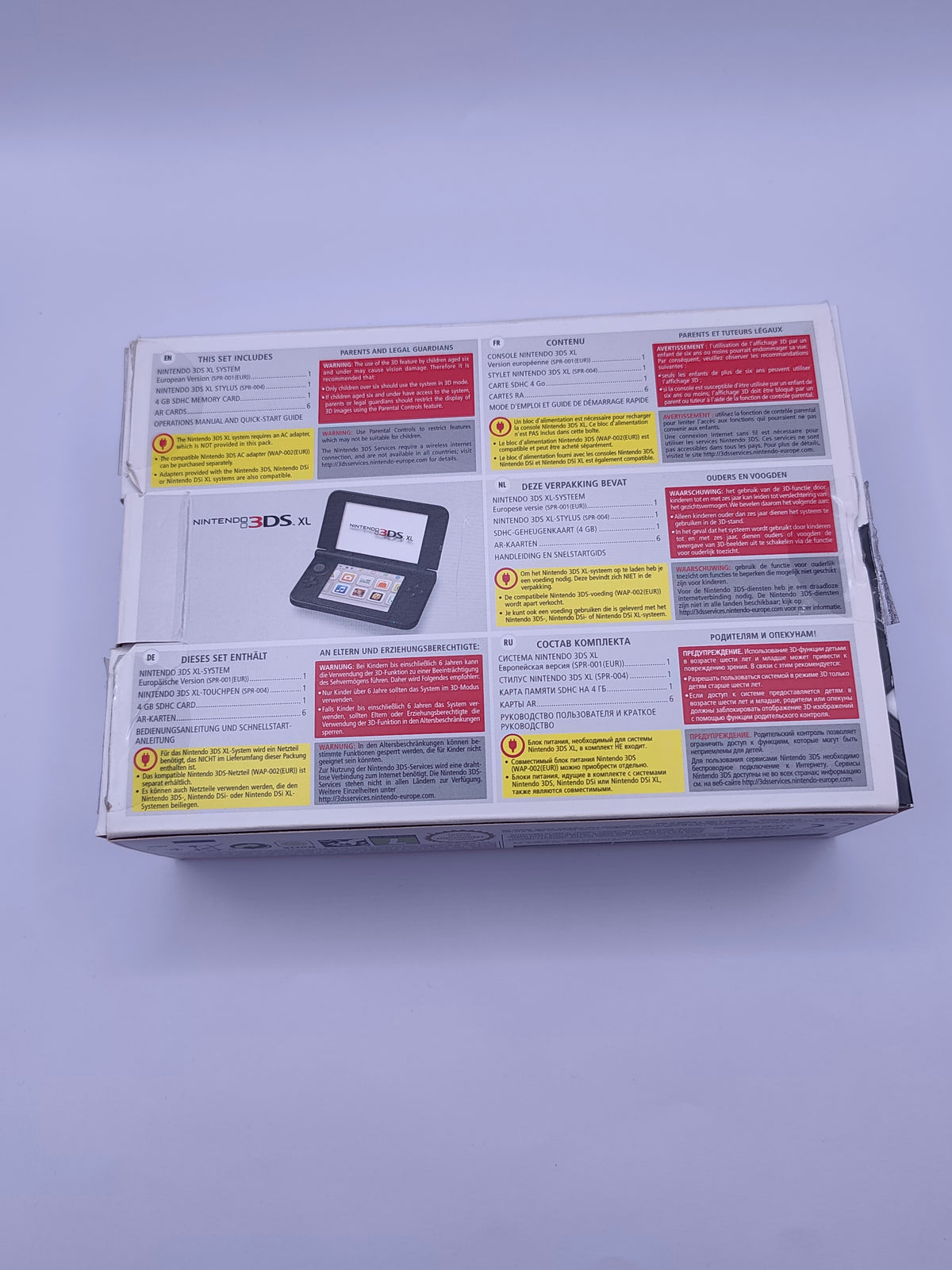 Nintendo 3DS XL - grau - Leerhülle (ohne Konsole)