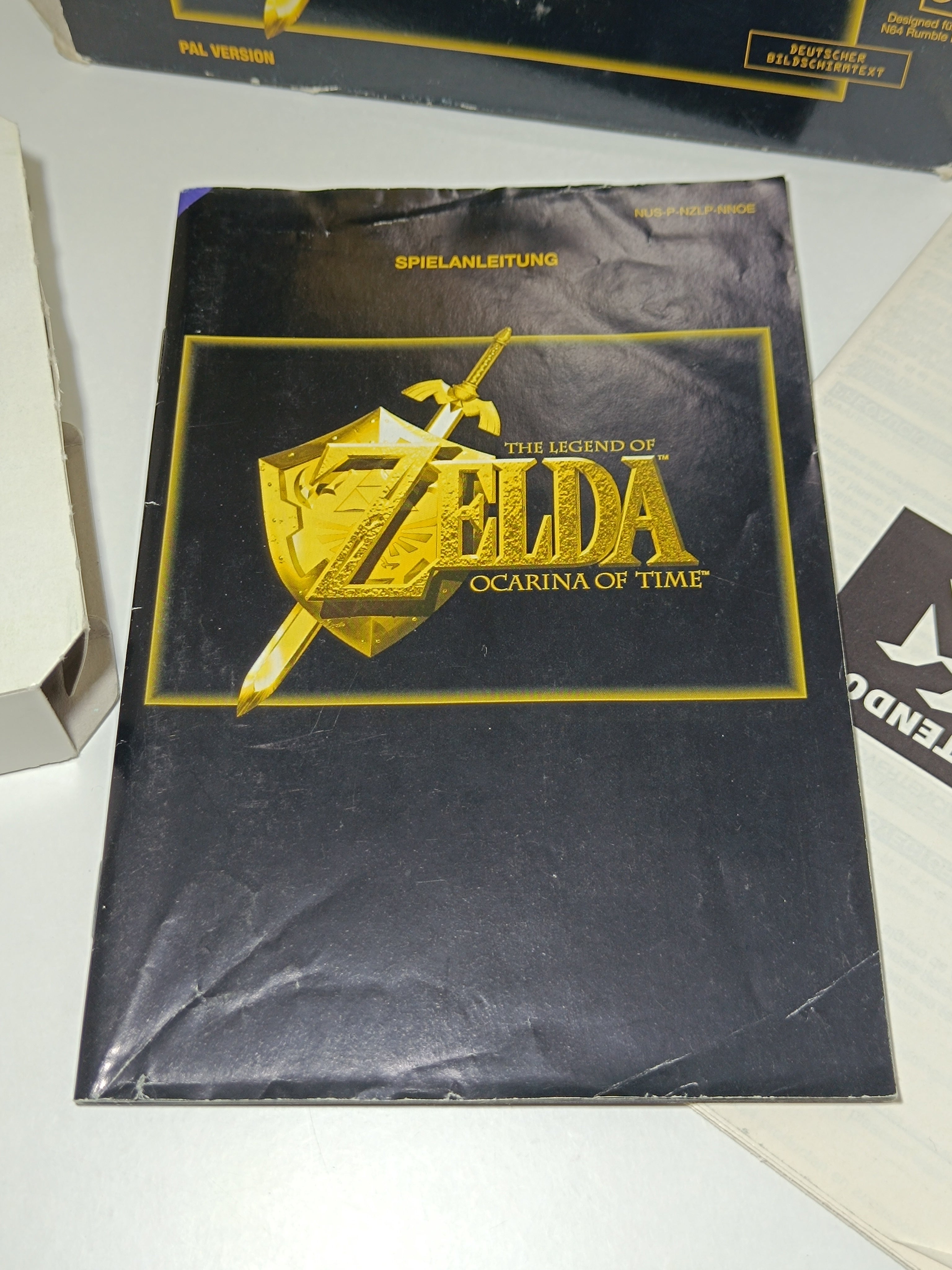 The Legend of Zelda - Ocarina of time - inkl. Verpackung, Inlay & Anleitung
