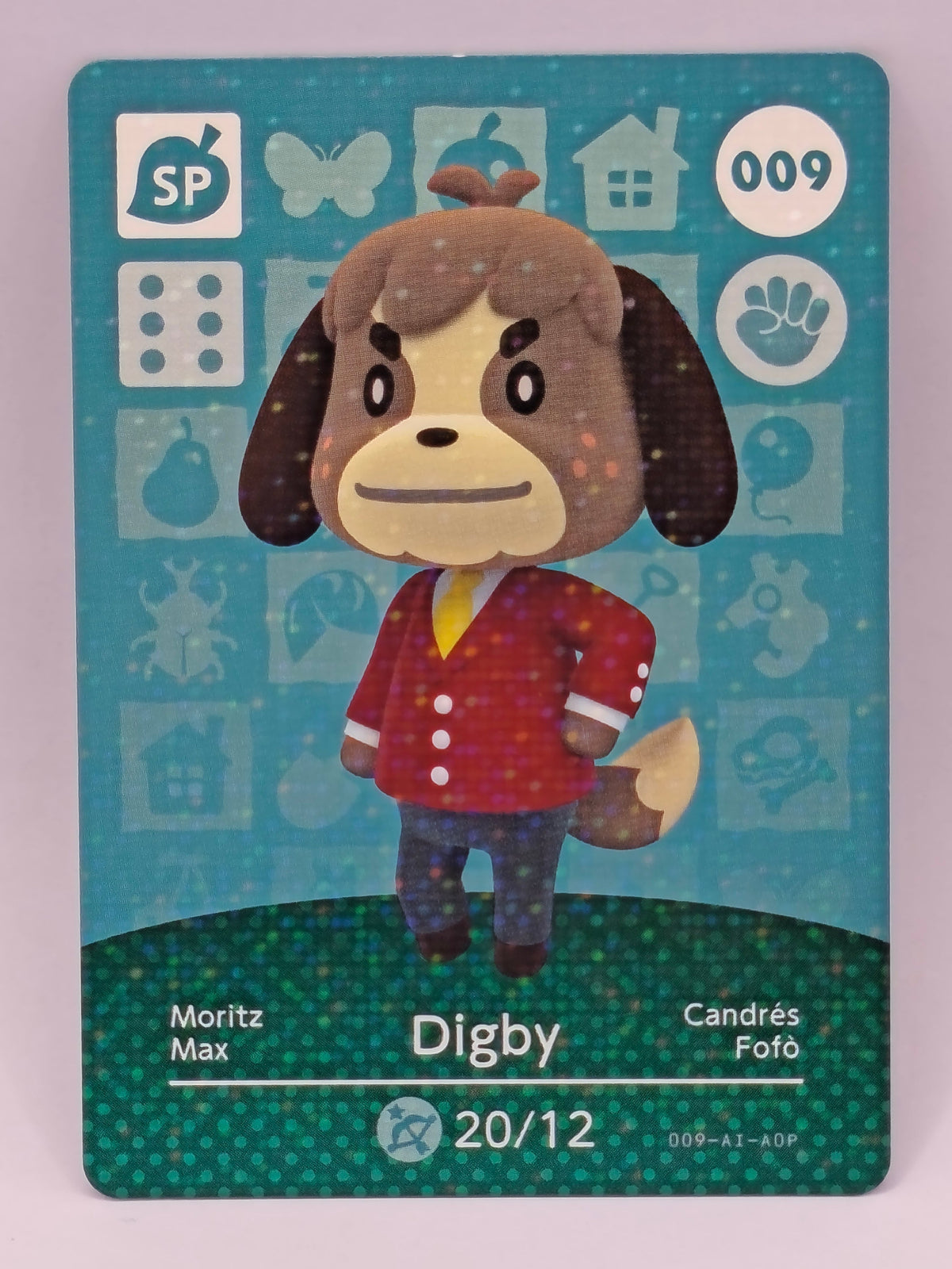 Amiibo Karte | 009 - Digby