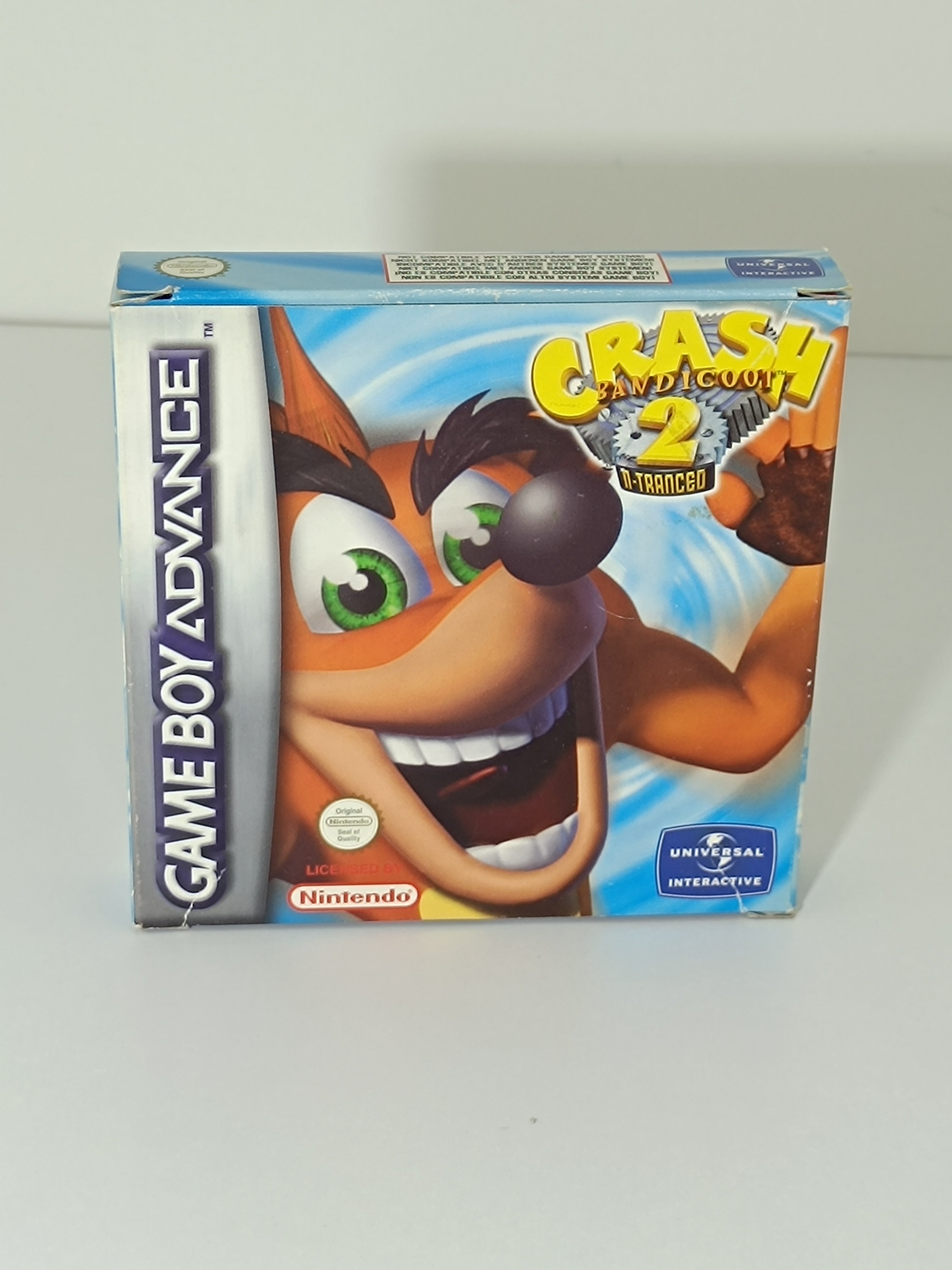 Crash Bandicoot 2 N Tranced GBA - inkl. Verpackung