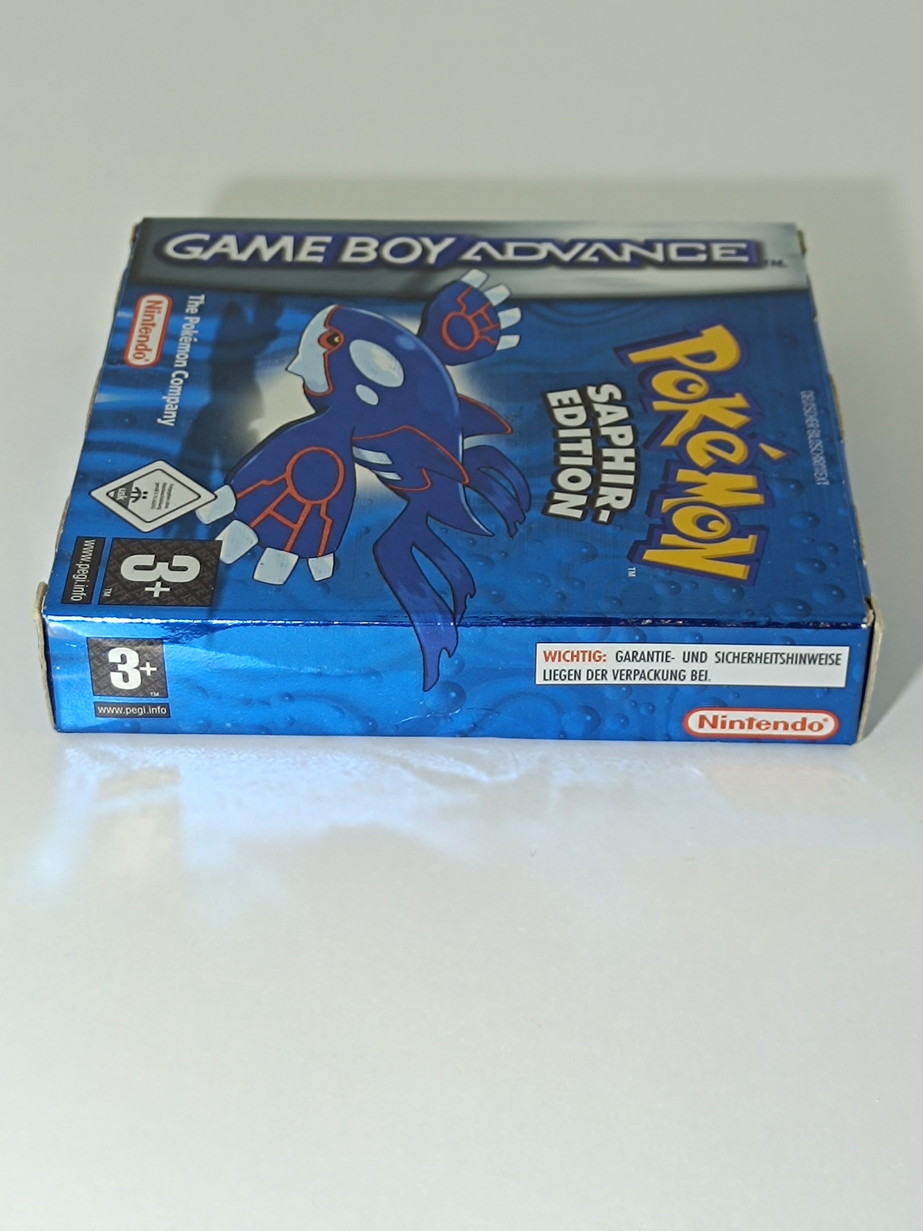 Pokemon Saphir Edition GBA - inkl. Verpackung & Inlay