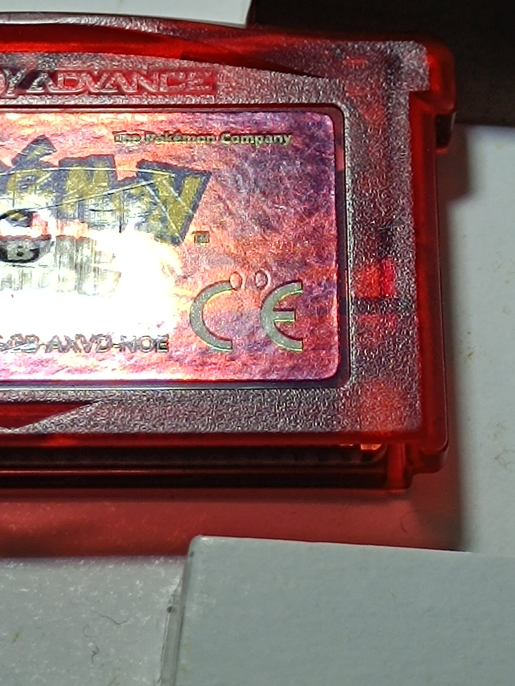 Pokemon Rubin Edition GBA - inkl. Verpackung & Inlay