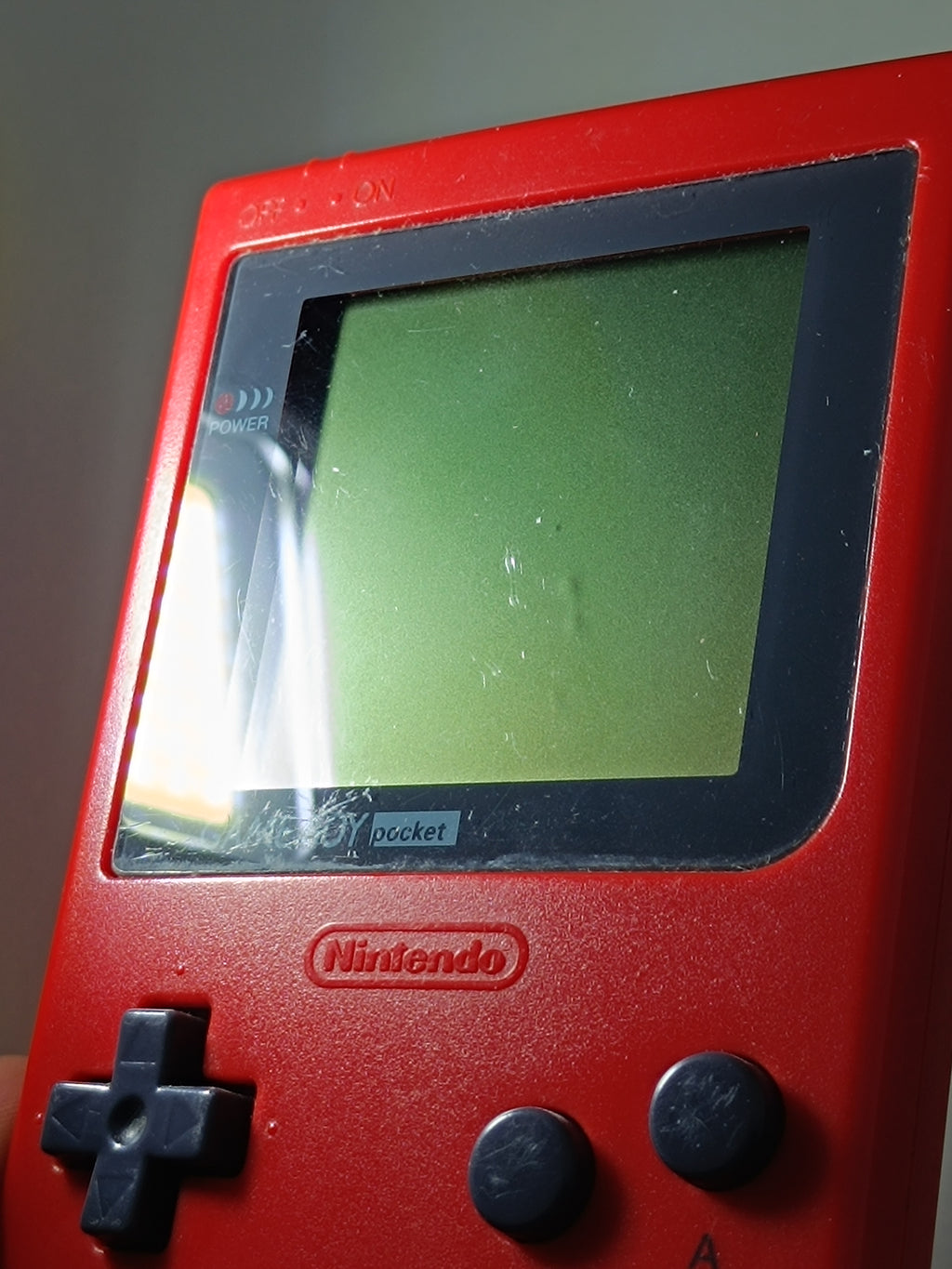 Game Boy Pocket - Rot - inkl. Plastik Case