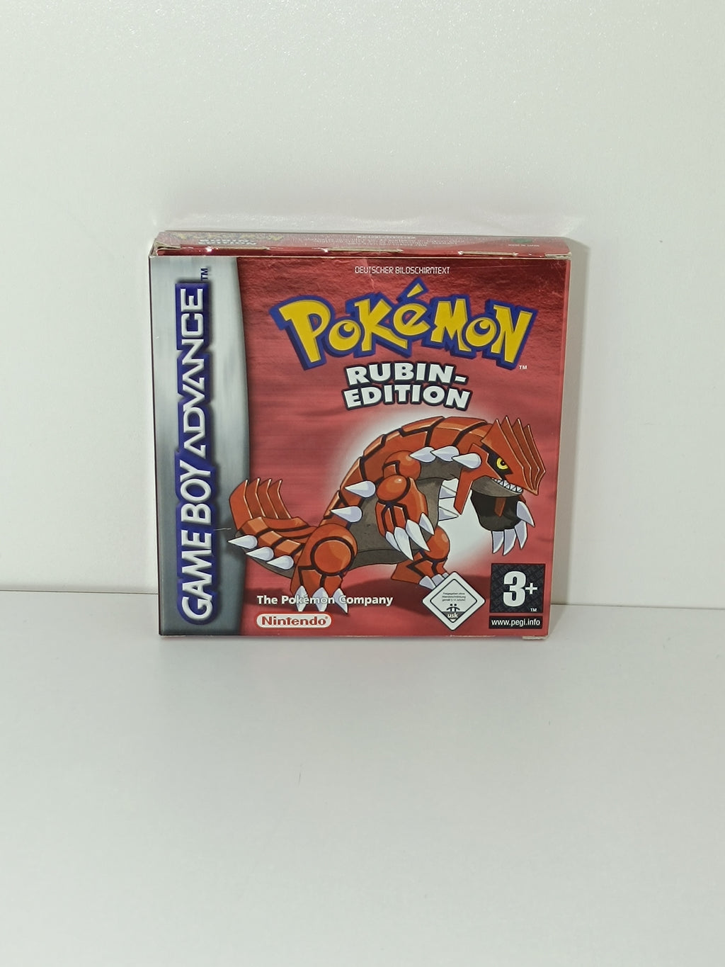 Pokemon Rubin Edition GBA - Leerhülle inkl. Anleitung & Inlay
