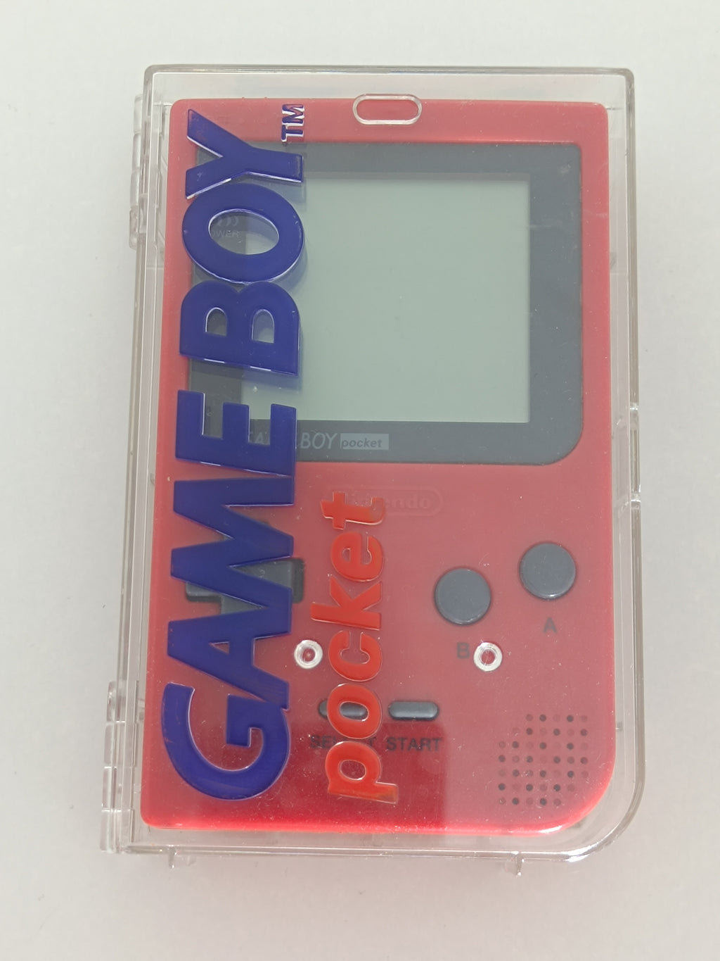 Game Boy Pocket - Rot - inkl. Plastik Case