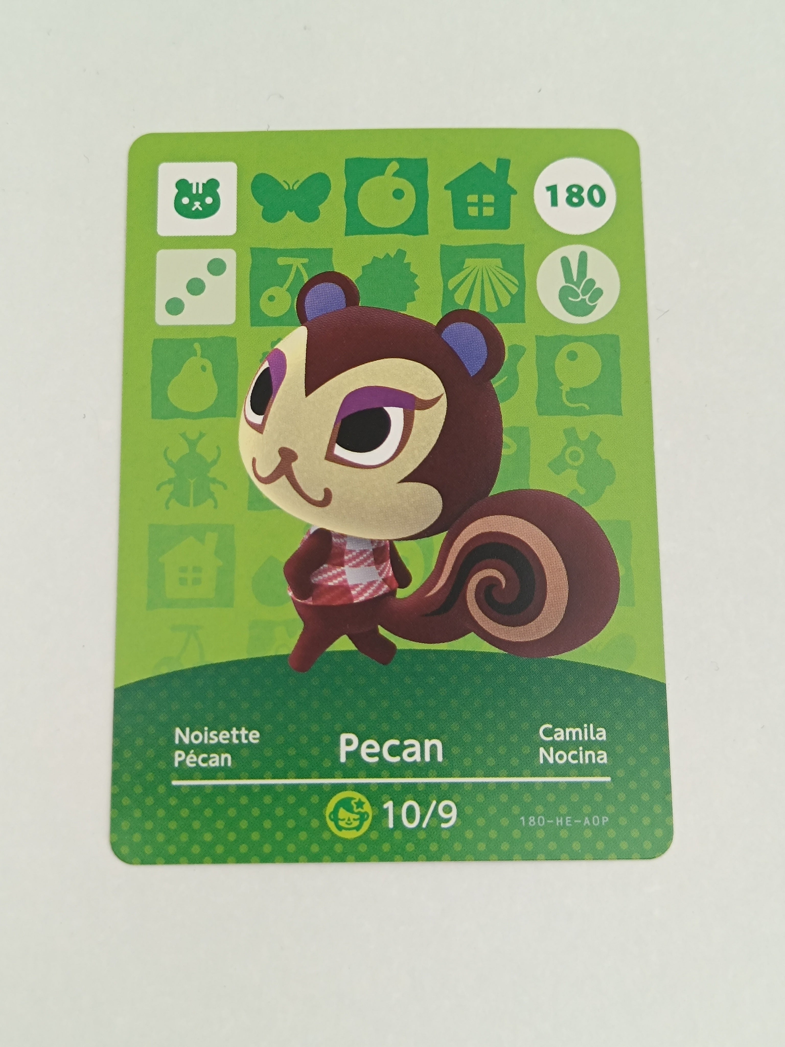Amiibo Karte | 180 - Pecan
