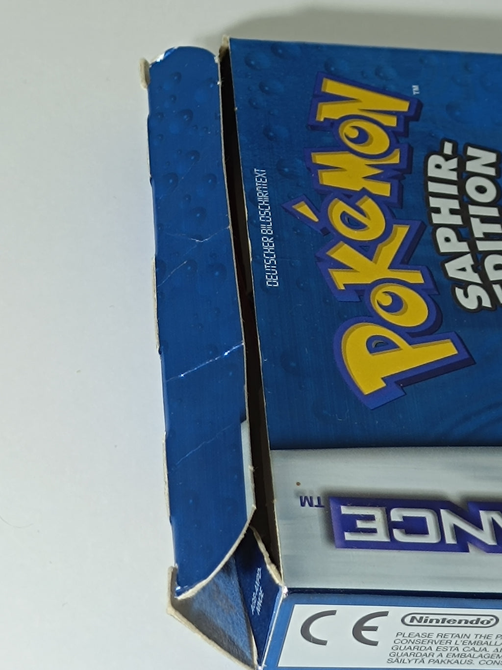 Pokemon Saphir Edition GBA - inkl. Verpackung, Inlay & Anleitung