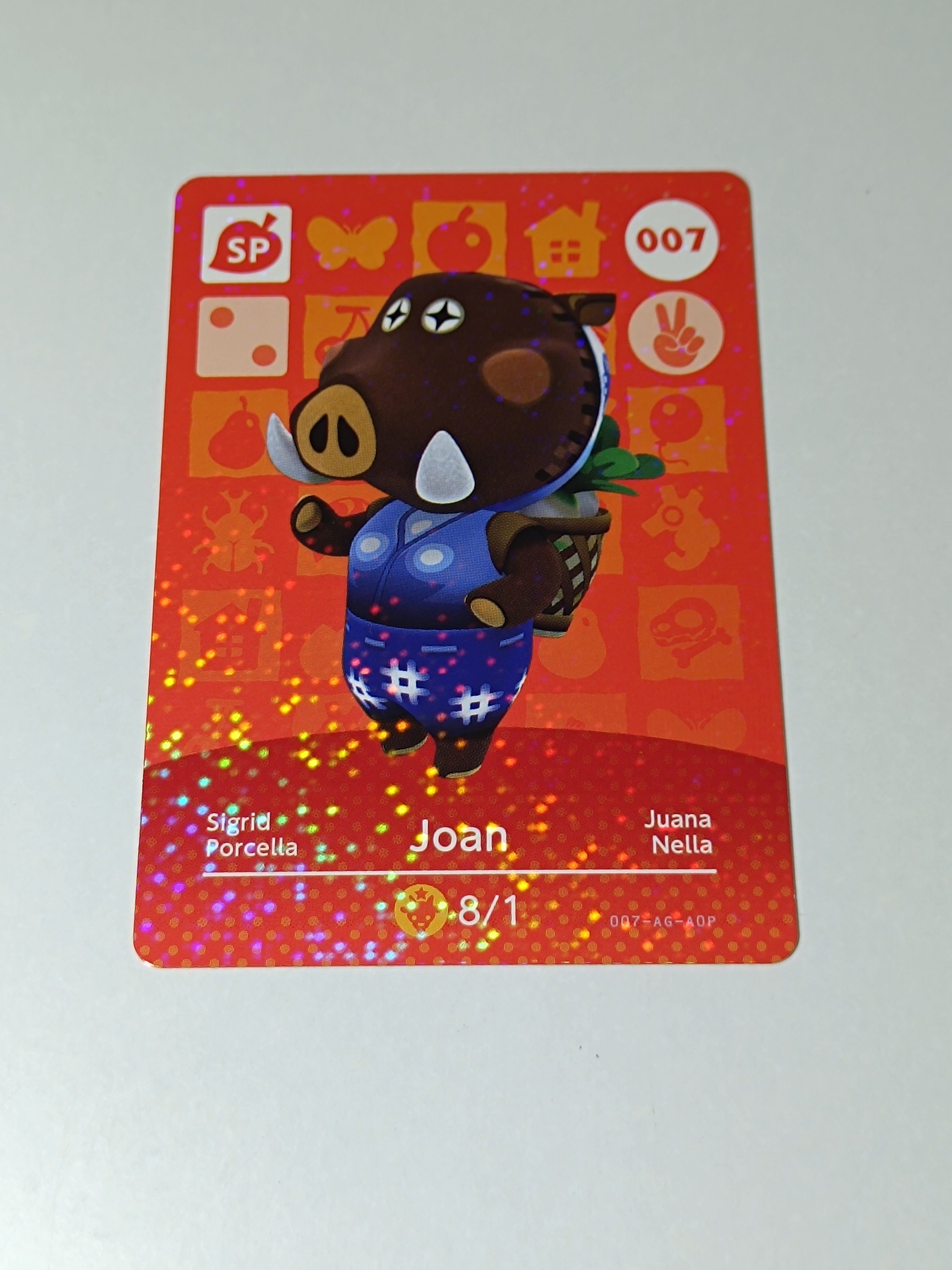 Amiibo Karte | 007 - Joan