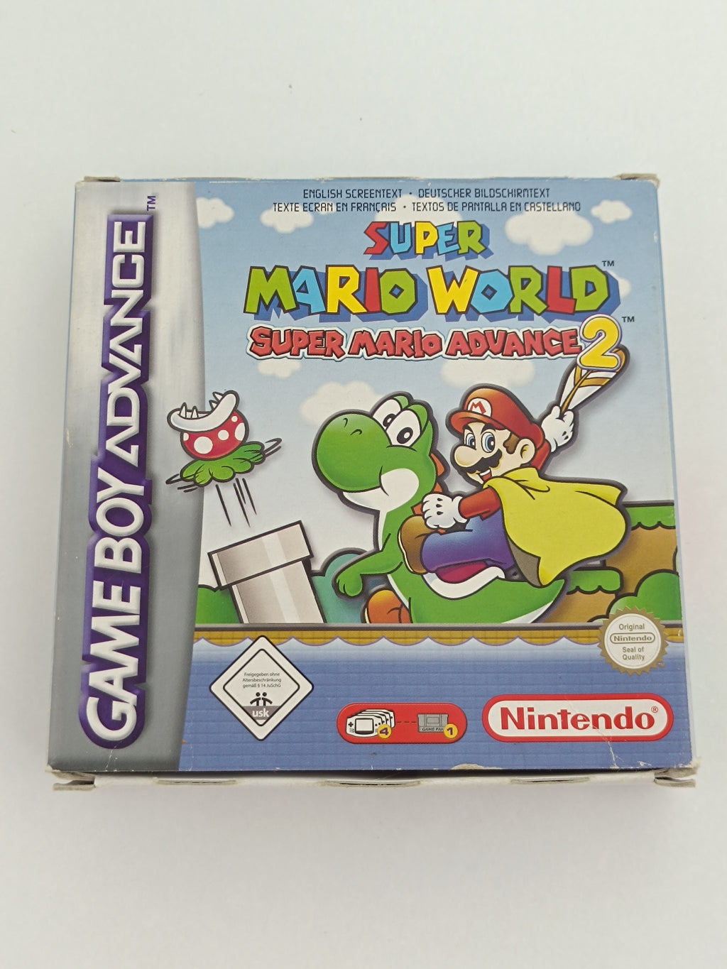Super Mario World Super Mario Advance 2 GBA mit Verpackung & Anleitung