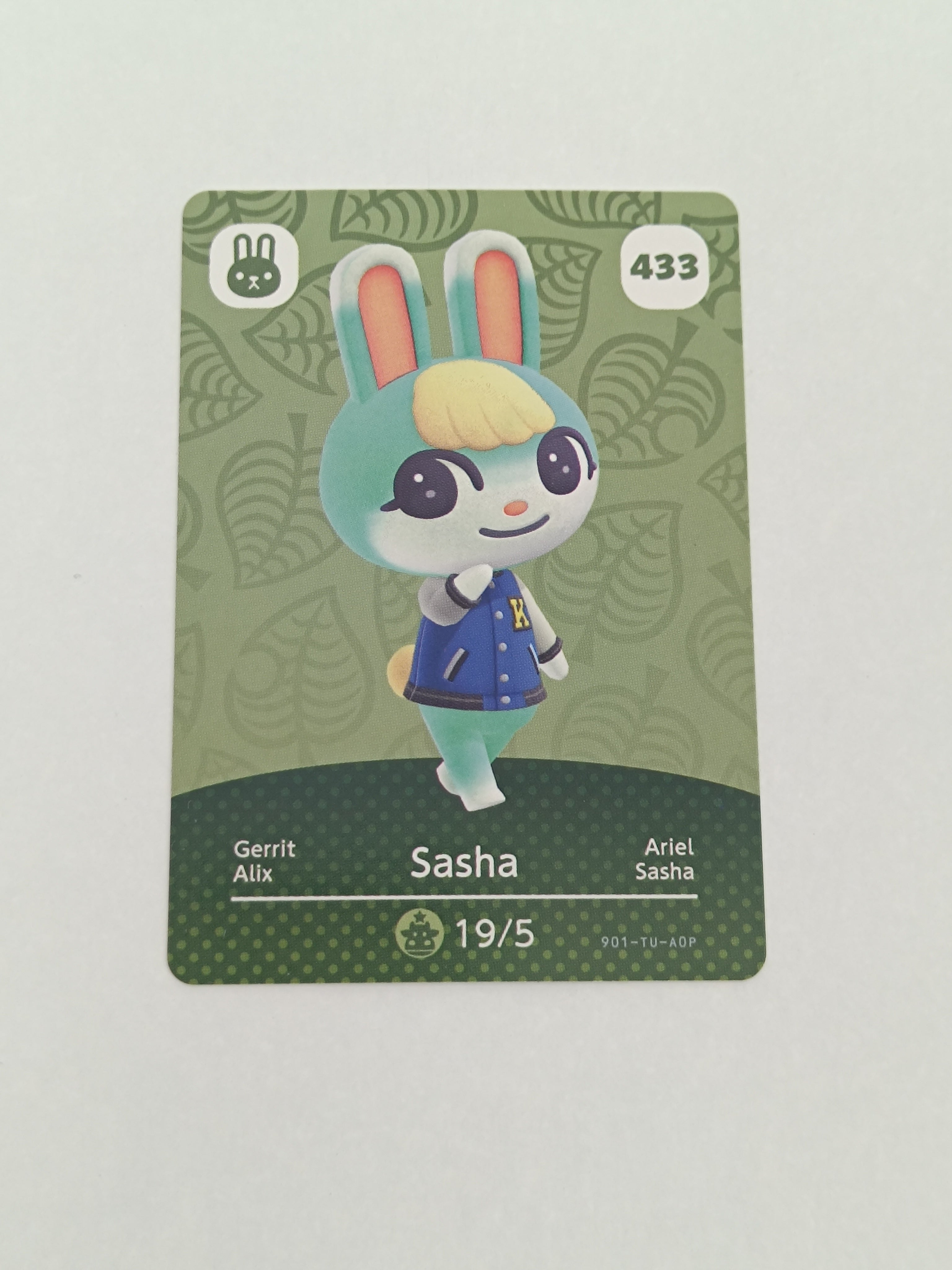 Amiibo Karte | 433 - Sasha