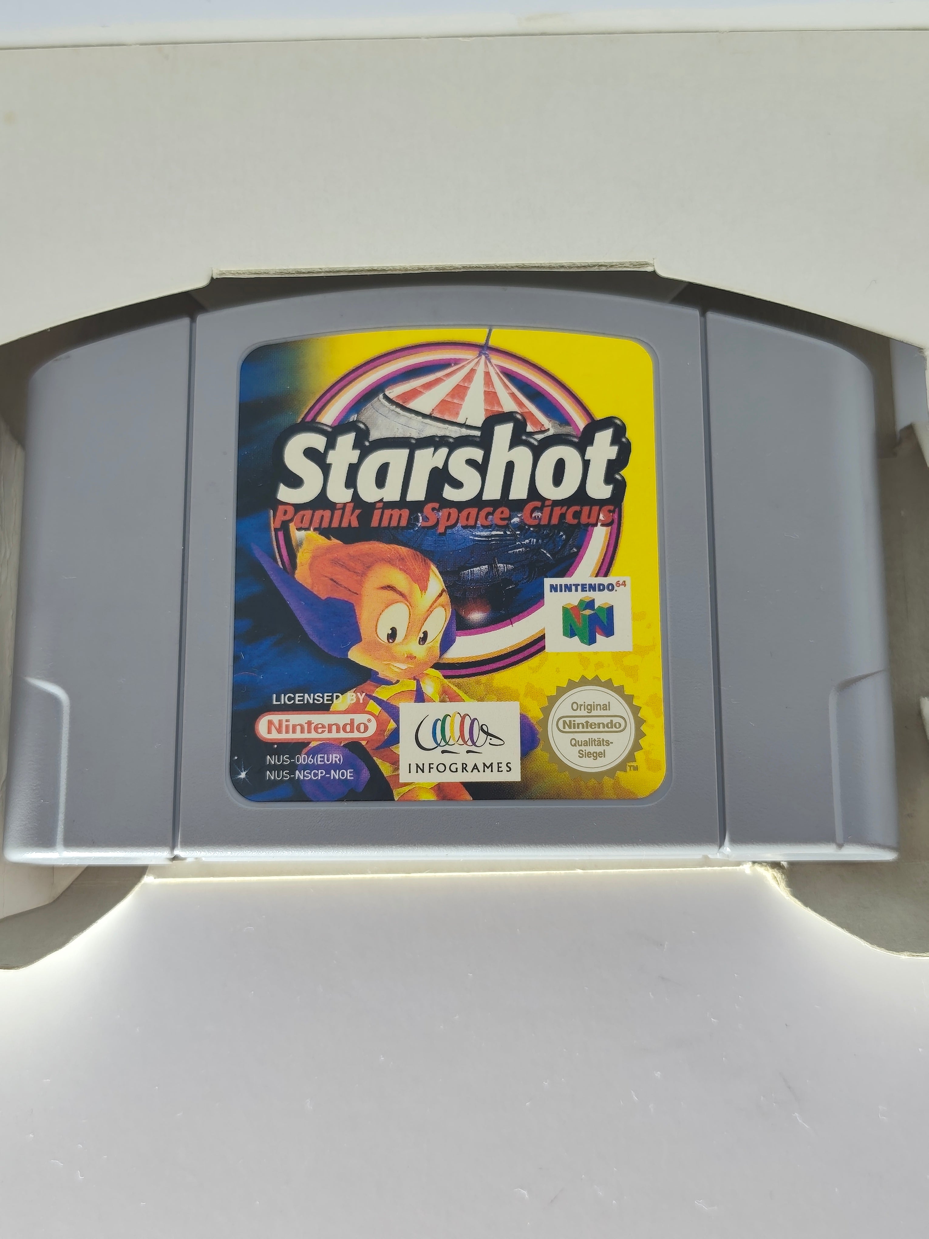 Starshot Panik im Space Circus - inkl. Verpackung, Inlay & Anleitung