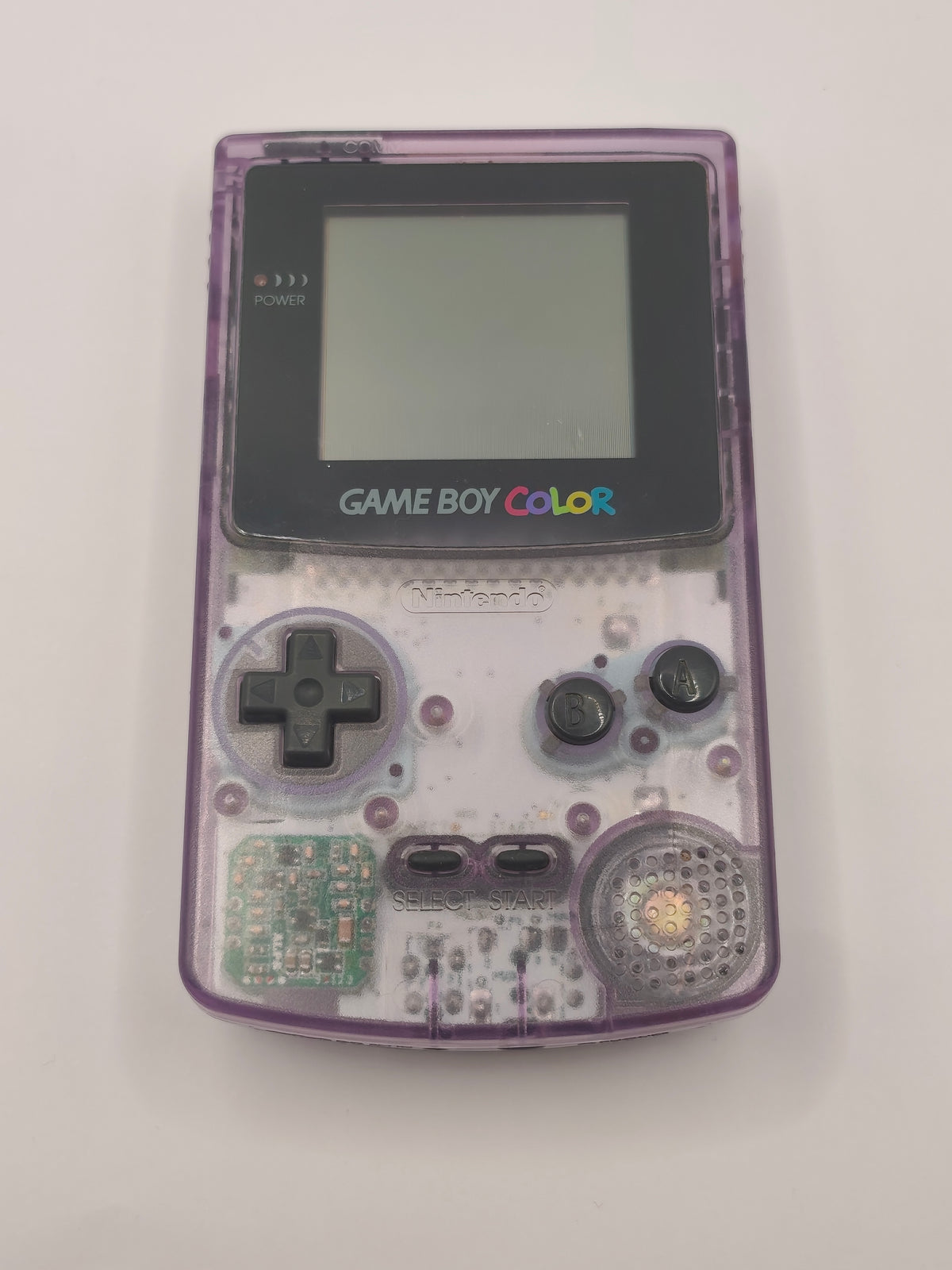Game Boy Color- Transparent Purple | Defekt