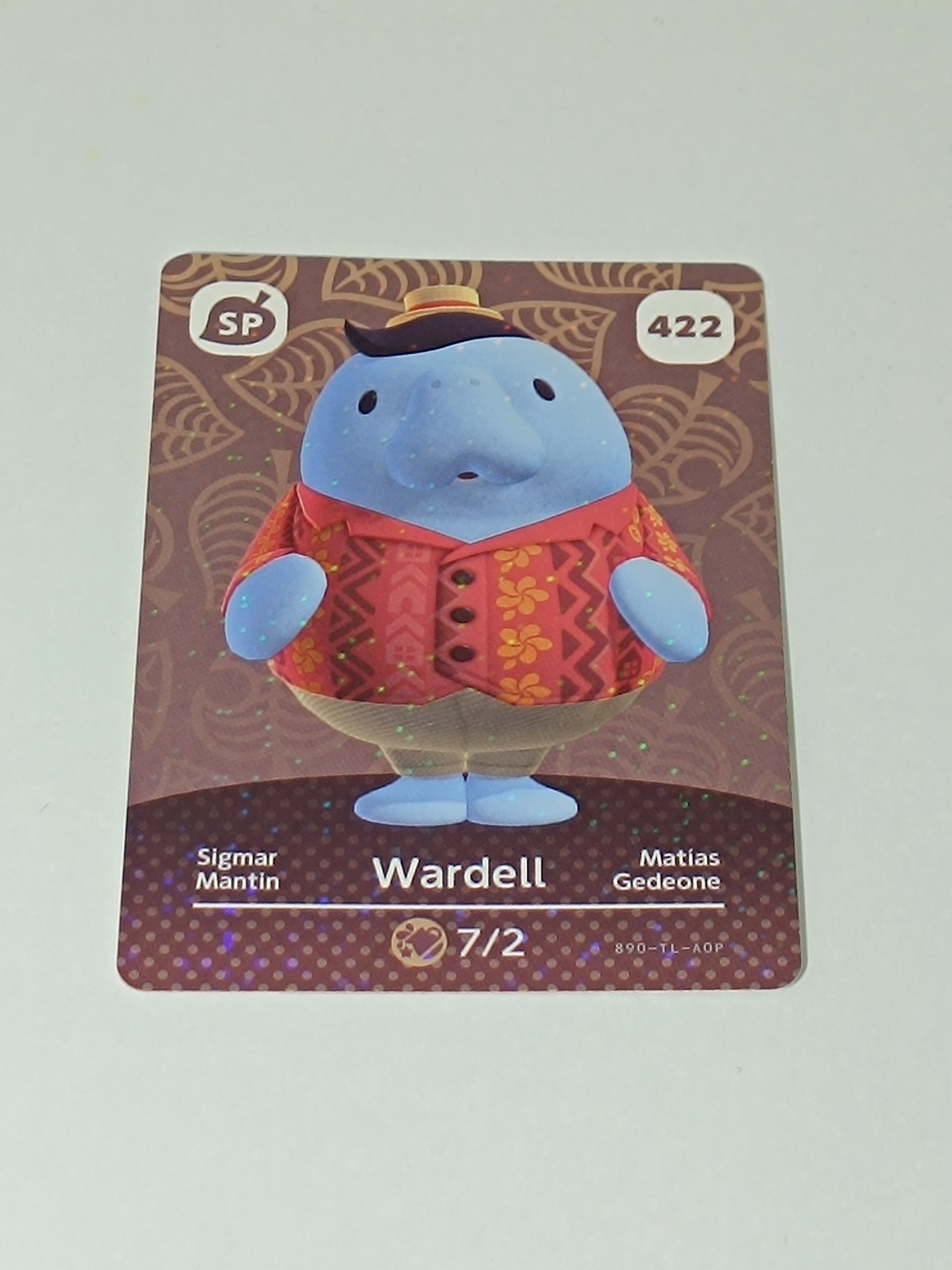 Amiibo Karte | 422 - Wardell