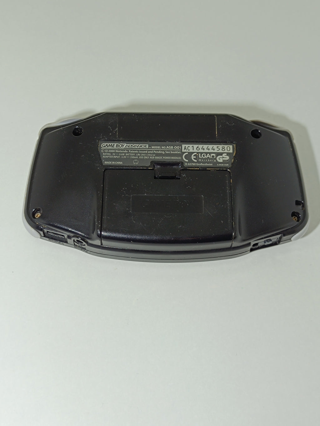 Game Boy Advance - Schwarz / weiß