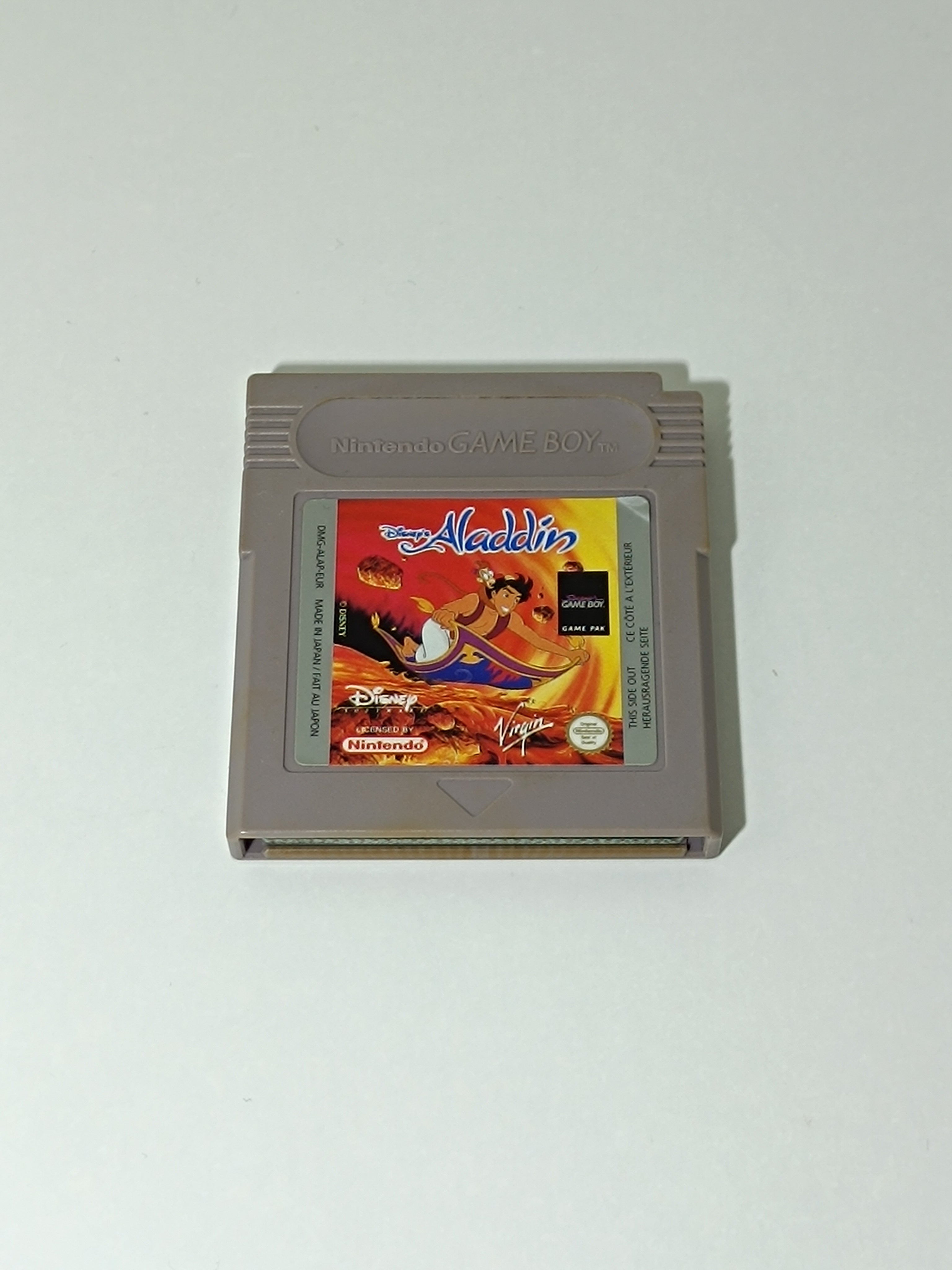 Aladdin Game Boy Spiel - Französische Version