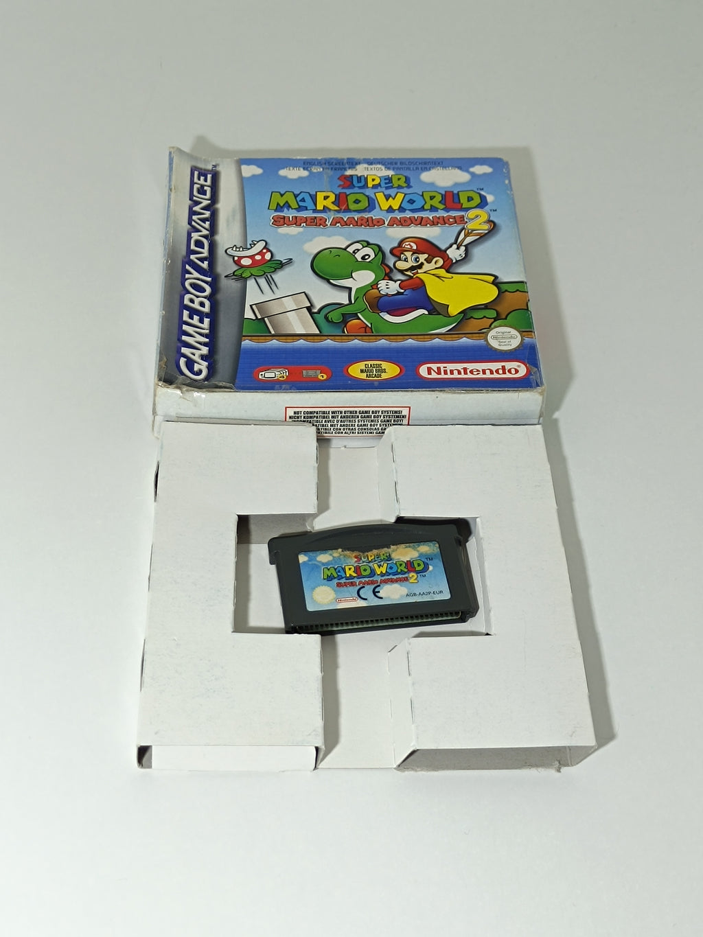 Super Mario World Super Mario Advance 2 GBA - DEFEKT inkl. Verpackung
