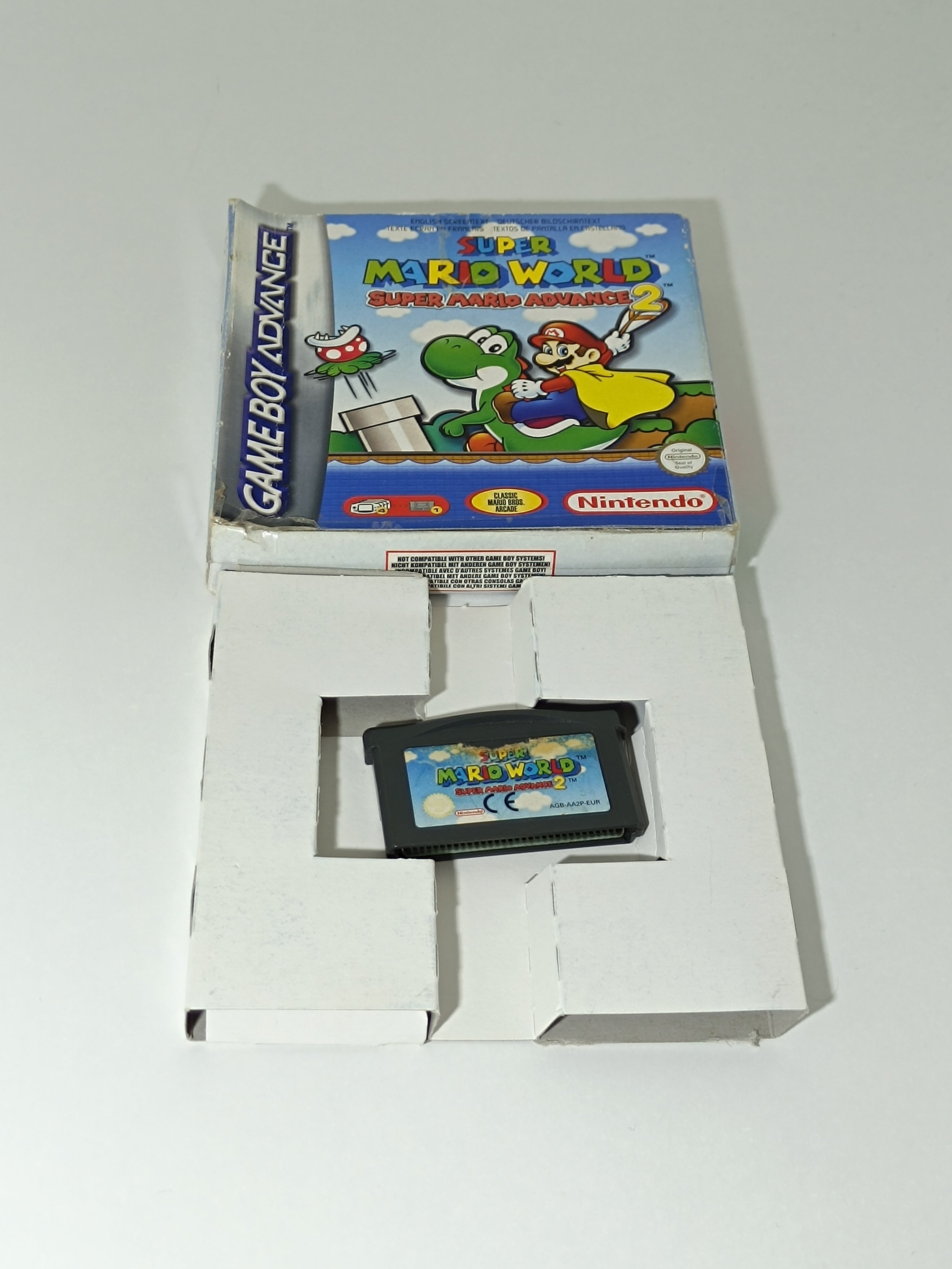 Super Mario World Super Mario Advance 2 GBA - DEFEKT inkl. Verpackung