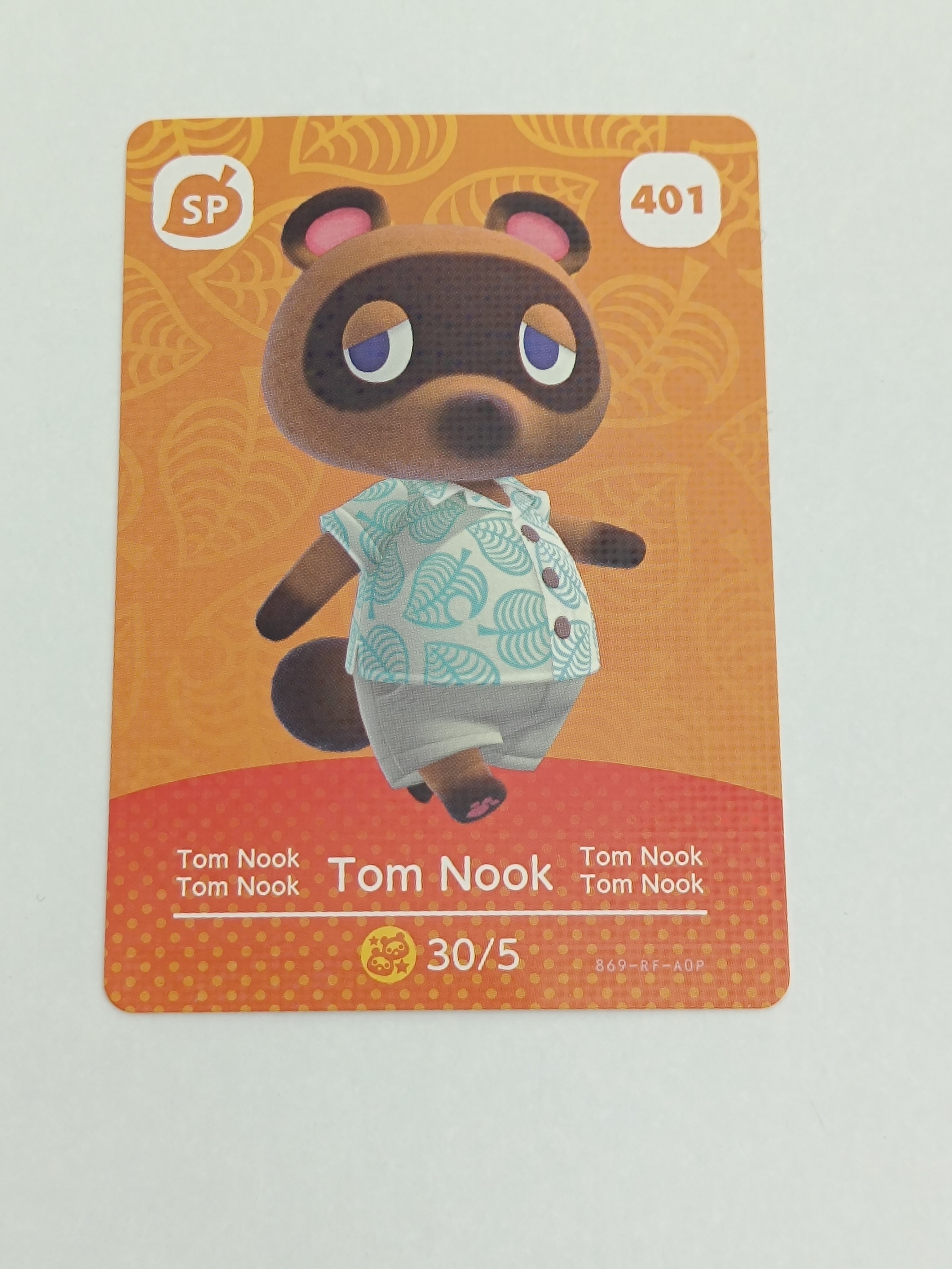 Amiibo Karte | 401 - Tom Nook