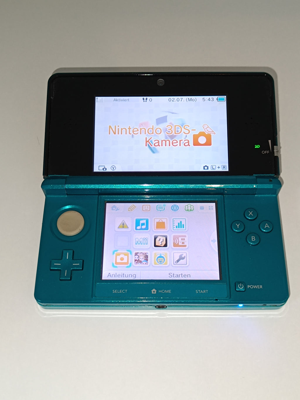 Nintendo 3DS Konsole - türkis