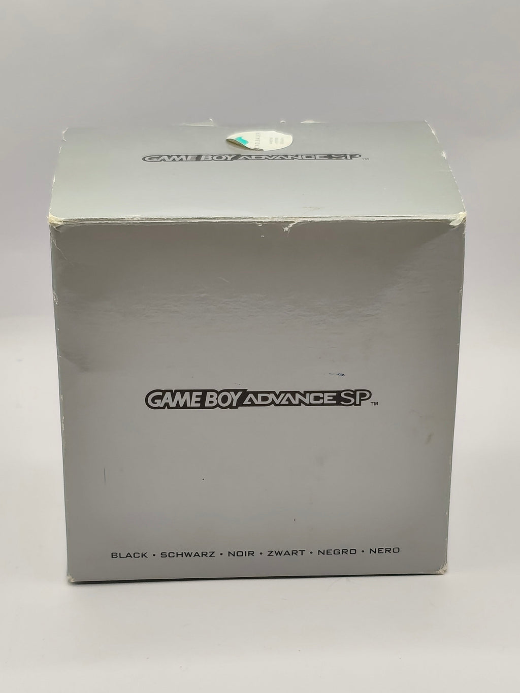 Game Boy Advance SP - Schwarz, inklusive Verpackung & Ladegerät