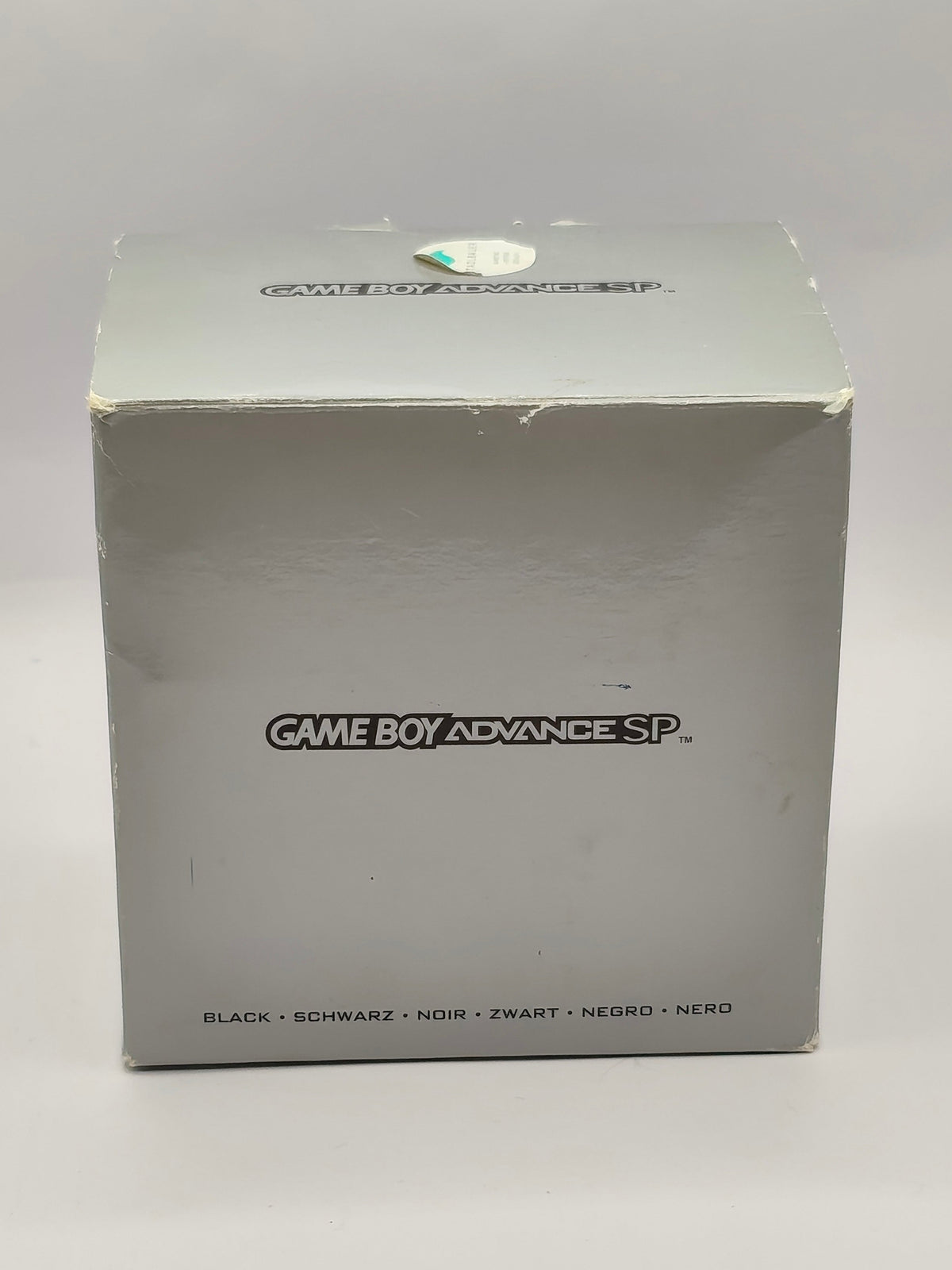 Game Boy Advance SP - Schwarz, inklusive Verpackung & Ladegerät