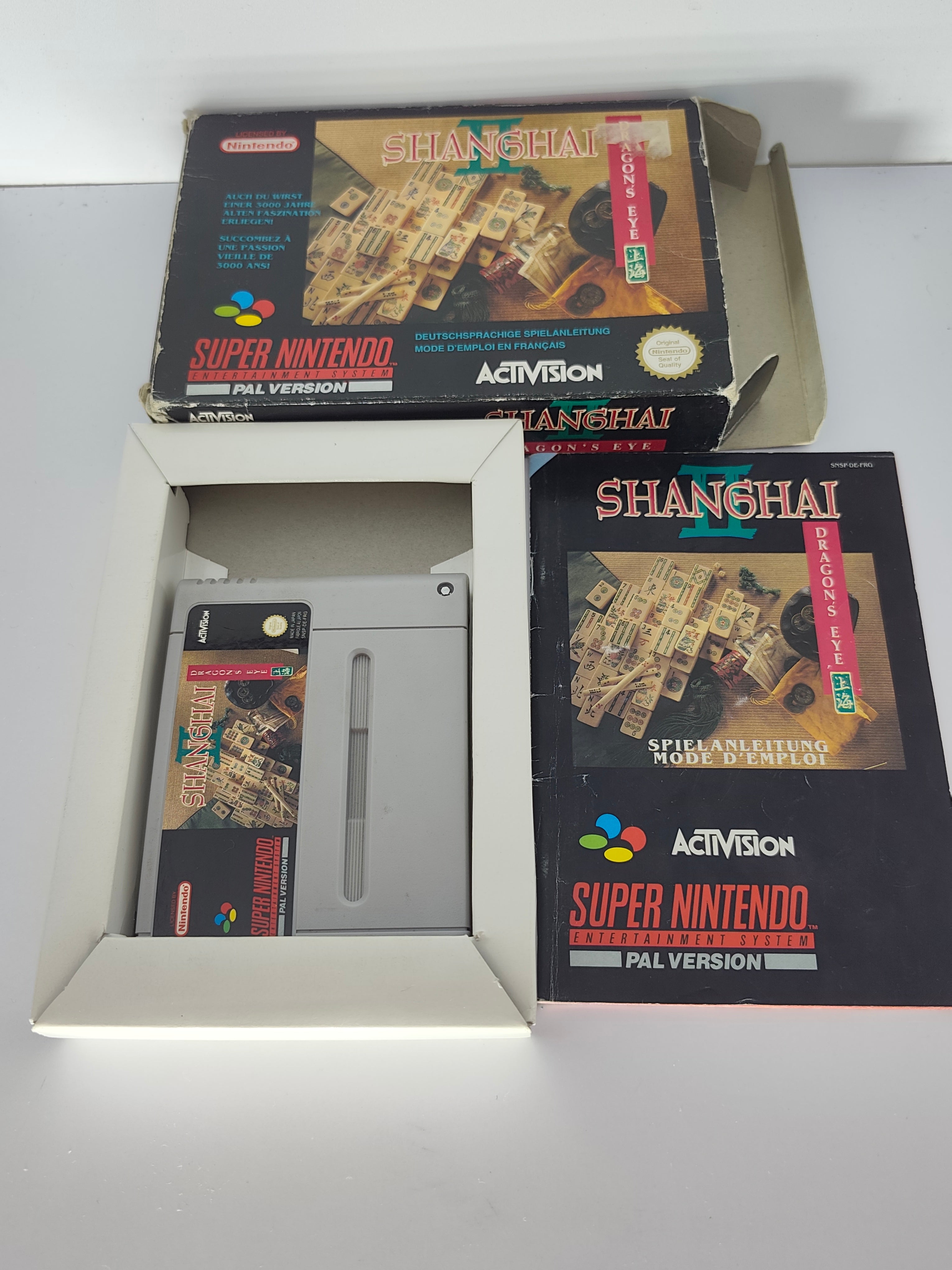 Shanghai 2 inkl. Verpackung, Anleitung & Inlay