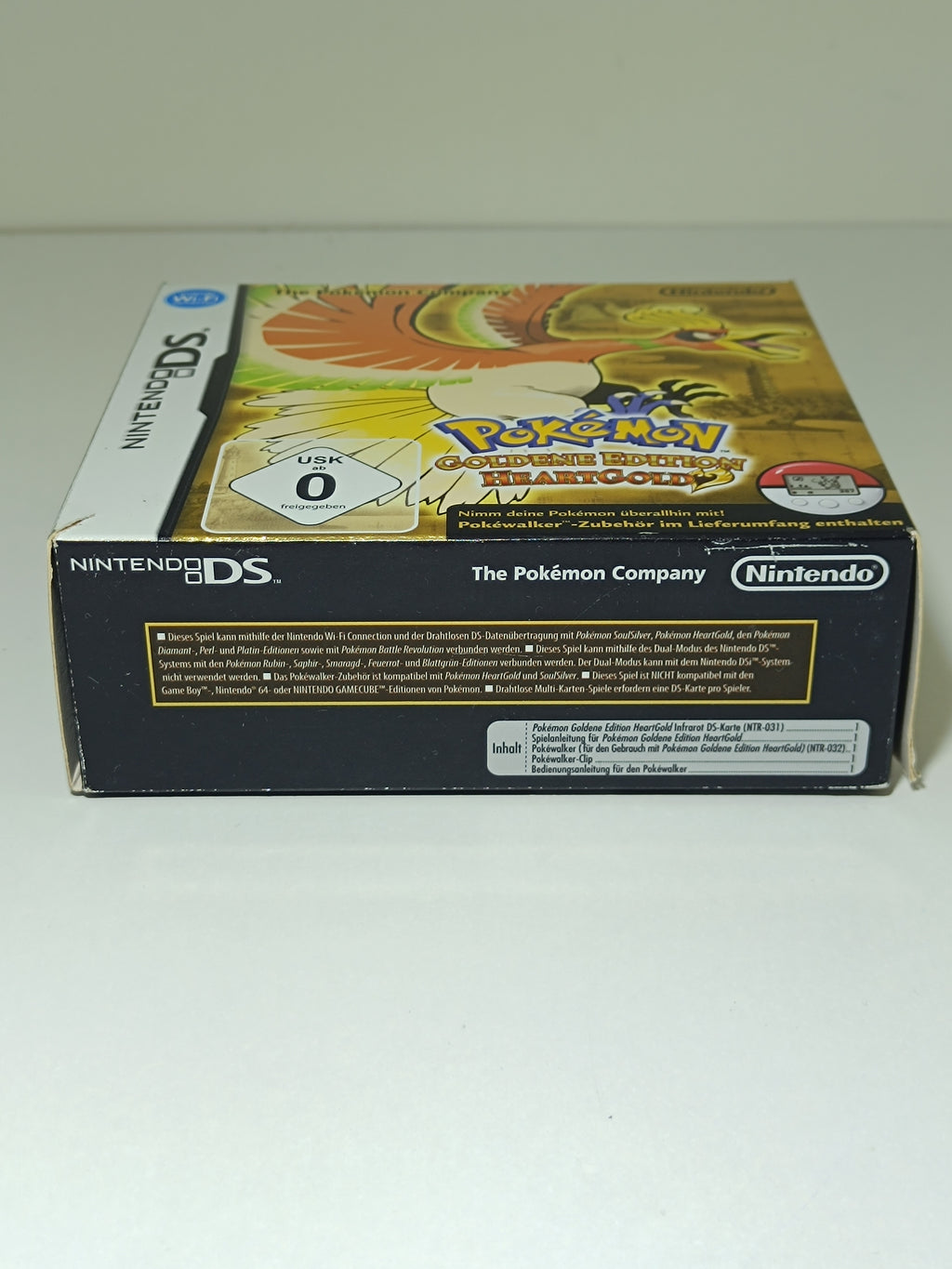 Pokemon Heartgold | inkl. Karton, Pokewalker, Verpackung...