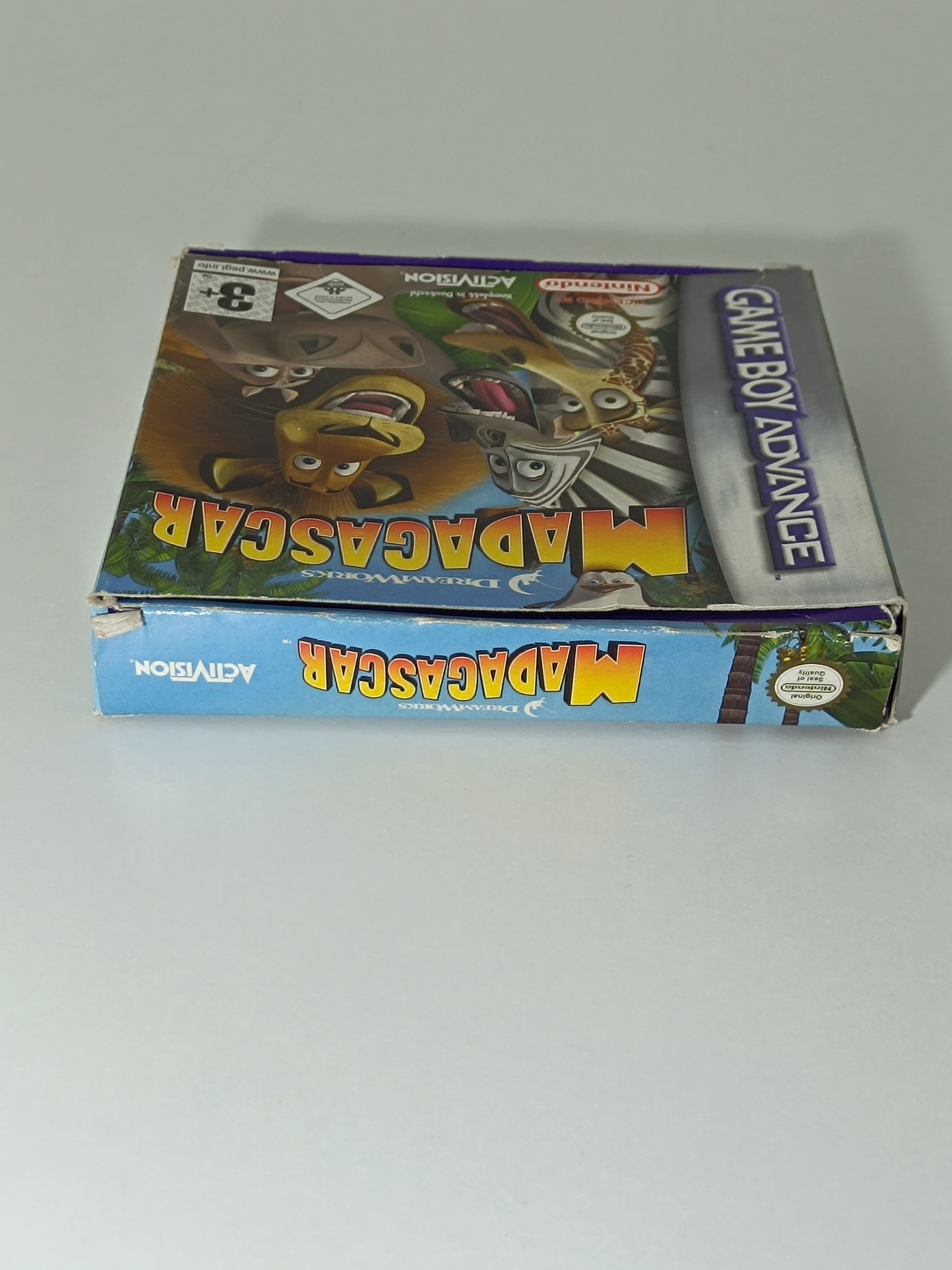Madagascar GBA - inkl. Verpackung, Anleitung & Inlay