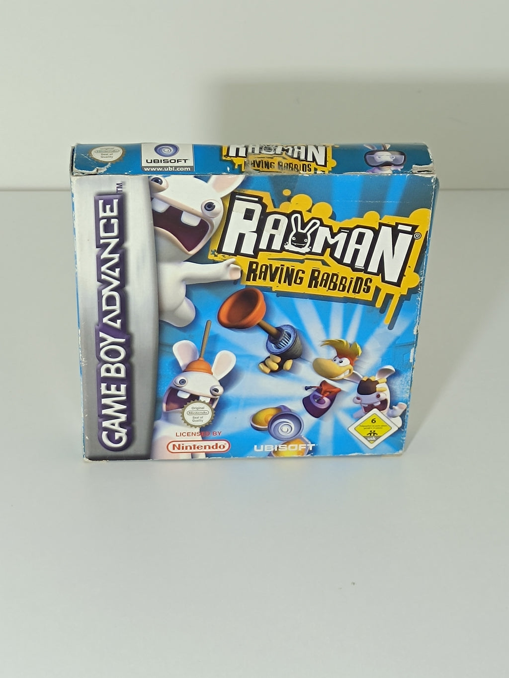 Rayman Raving Rabbids GBA - inkl. Inlay