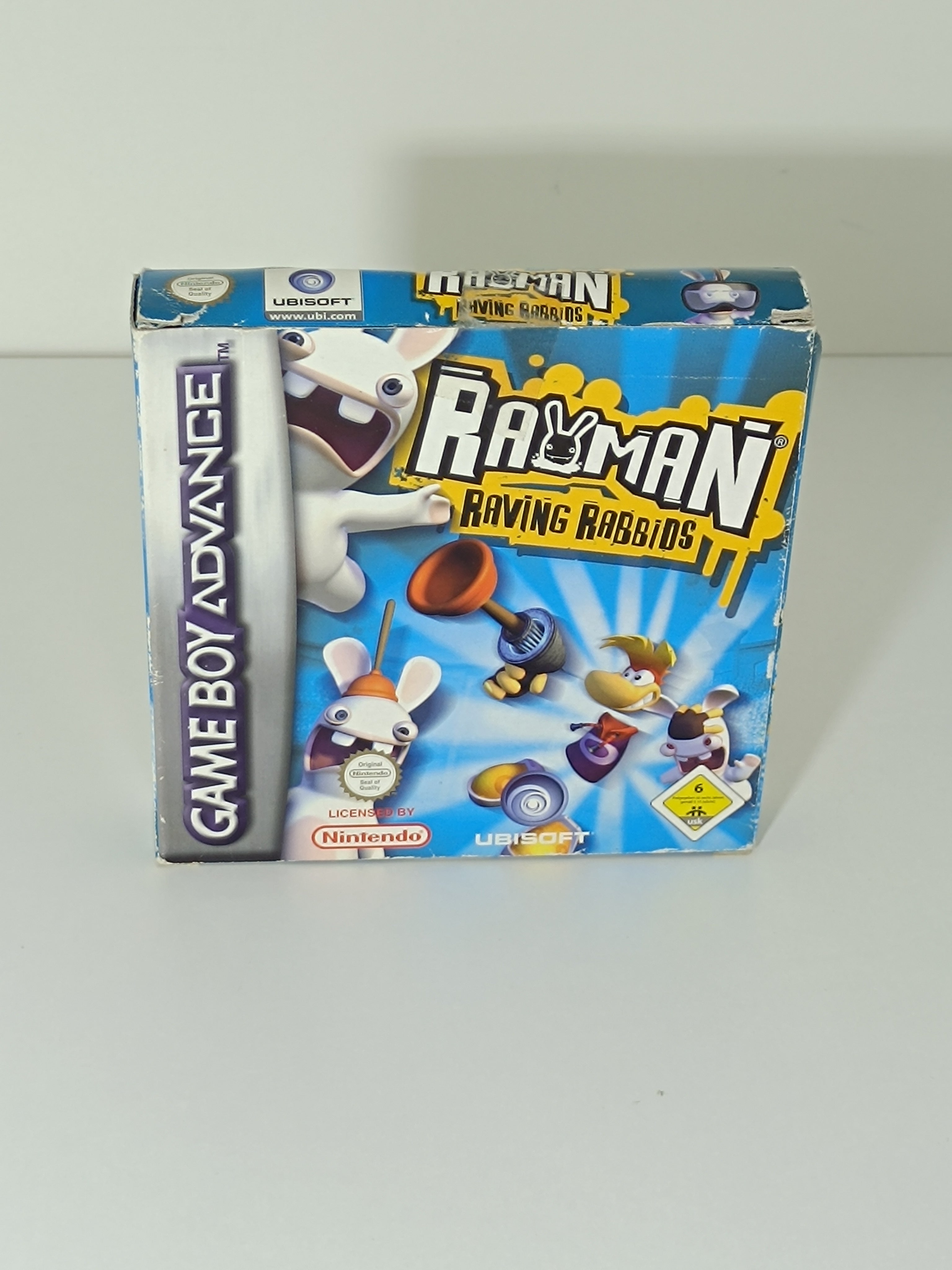 Rayman Raving Rabbids GBA - inkl. Inlay