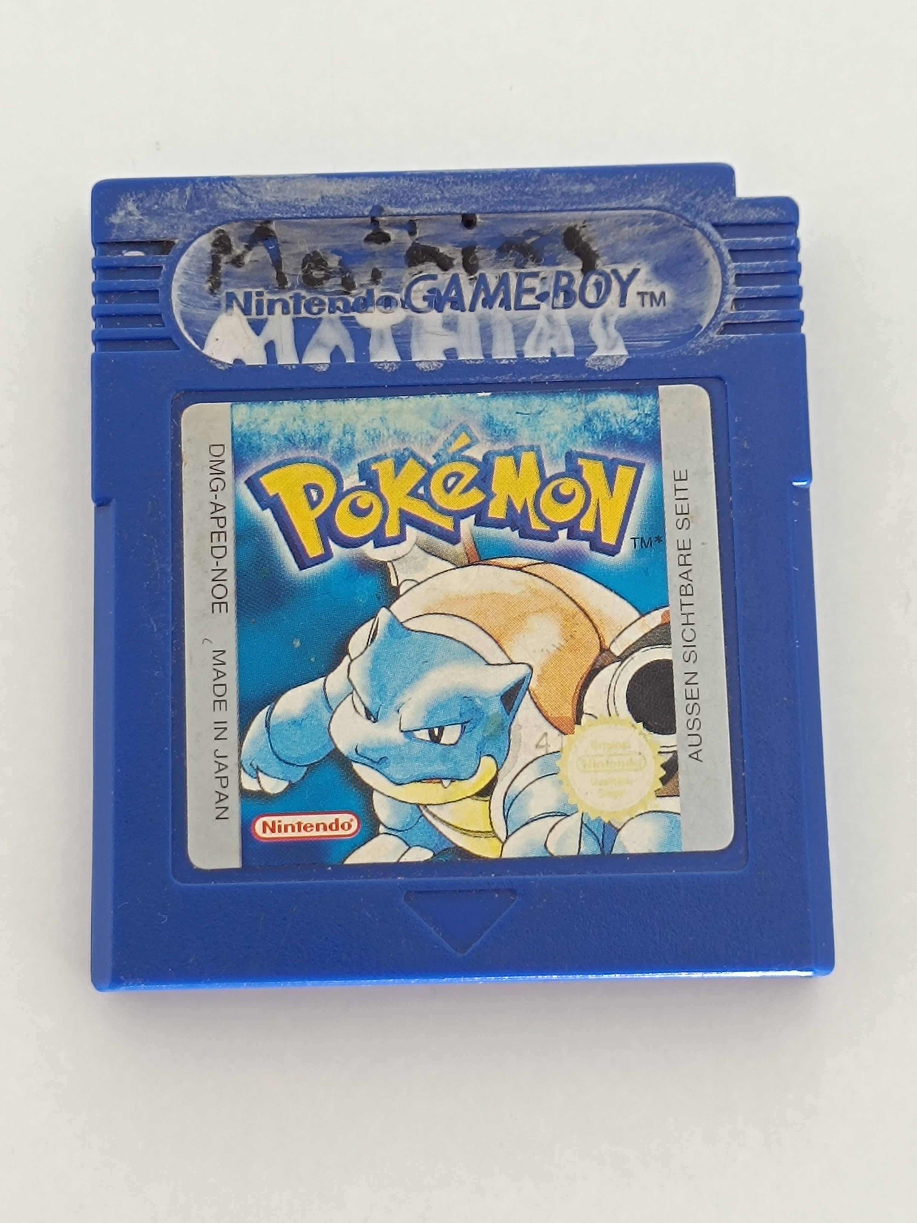 Pokemon Blaue Edition - speichert