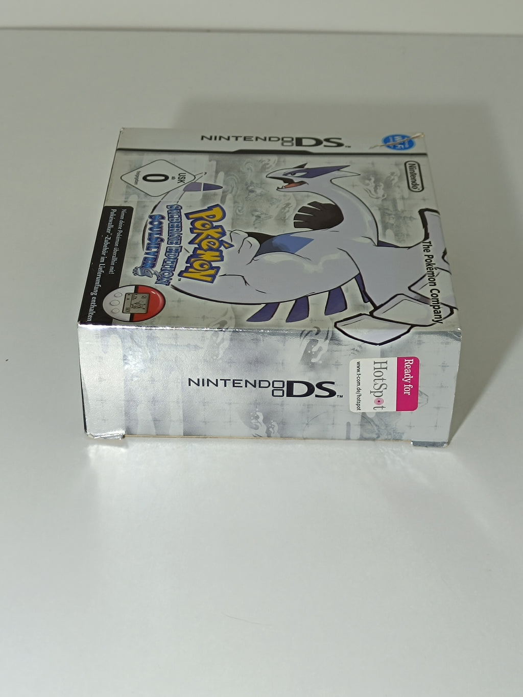 Pokemon Soulsilver, silberne Edition | inkl. Karton, Pokewalker, Verpackung, ...