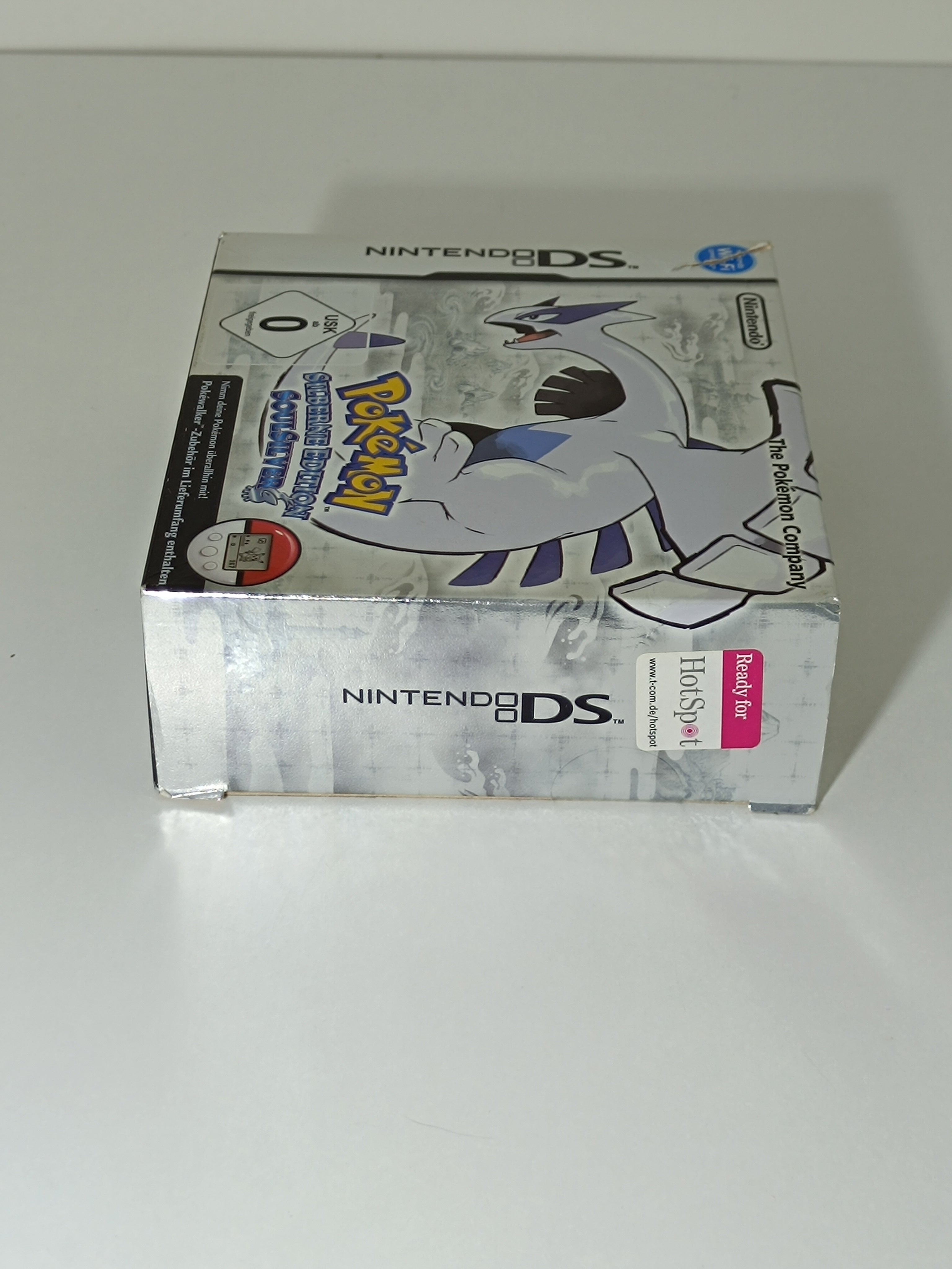 Pokemon Soulsilver, silberne Edition | inkl. Karton, Pokewalker, Verpackung, ...