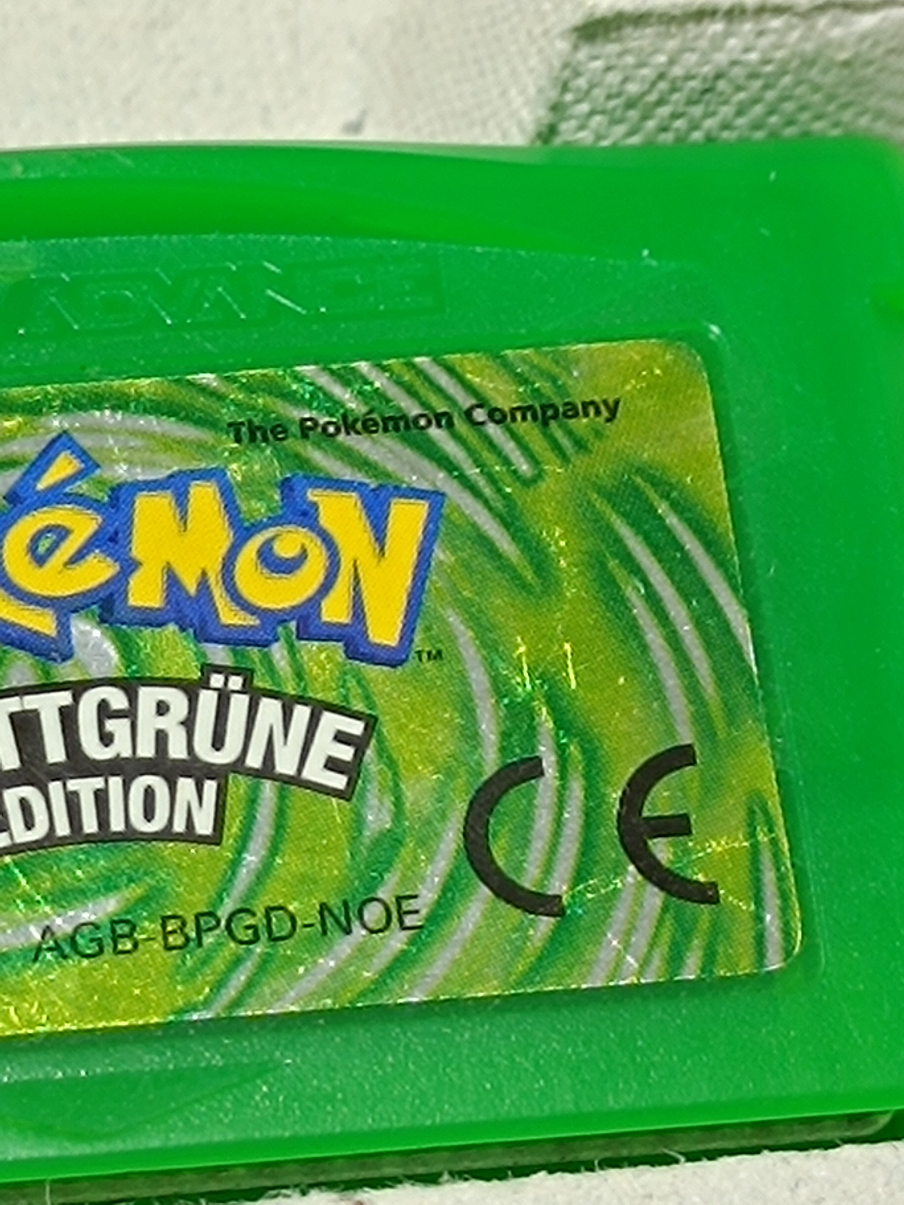 Pokemon Blattgrüne Edition GBA - inkl. Verpackung, Inlay & VIP Code