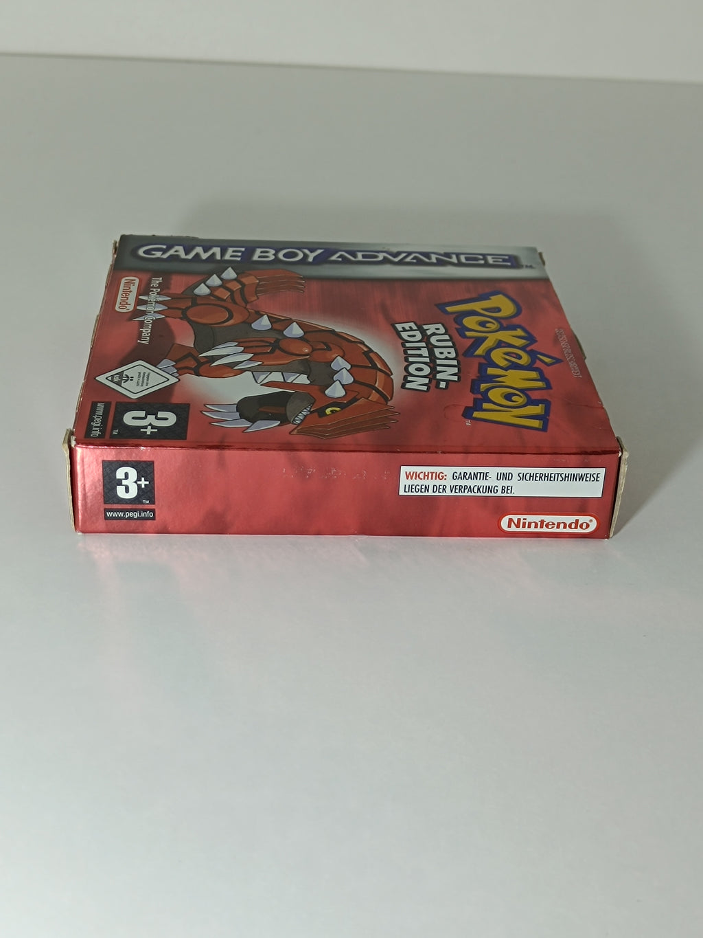 Pokemon Rubin Edition GBA - inkl. Verpackung, Inlay & Anleitung