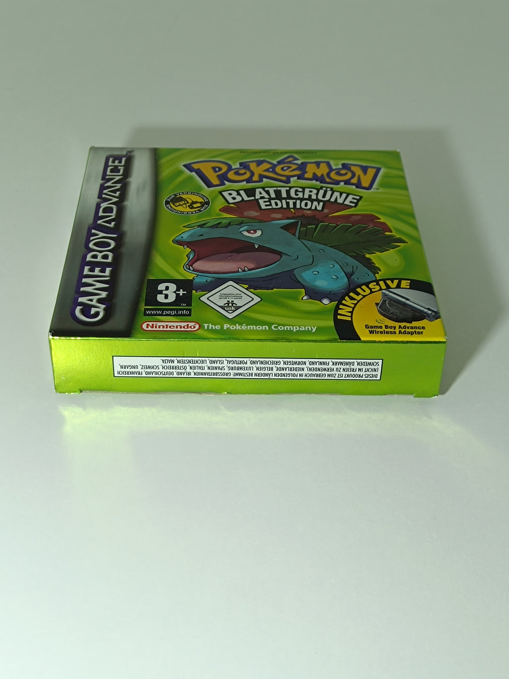 Pokemon Blattgrüne Edition GBA - Leerhülle ohne Inhalt