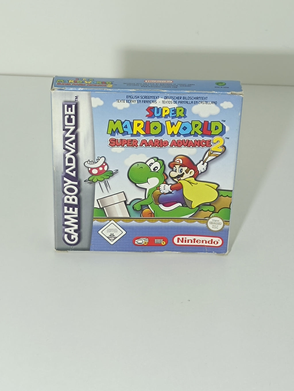 Super Mario World Super Mario Advance 2 GBA mit Verpackung & Anleitung
