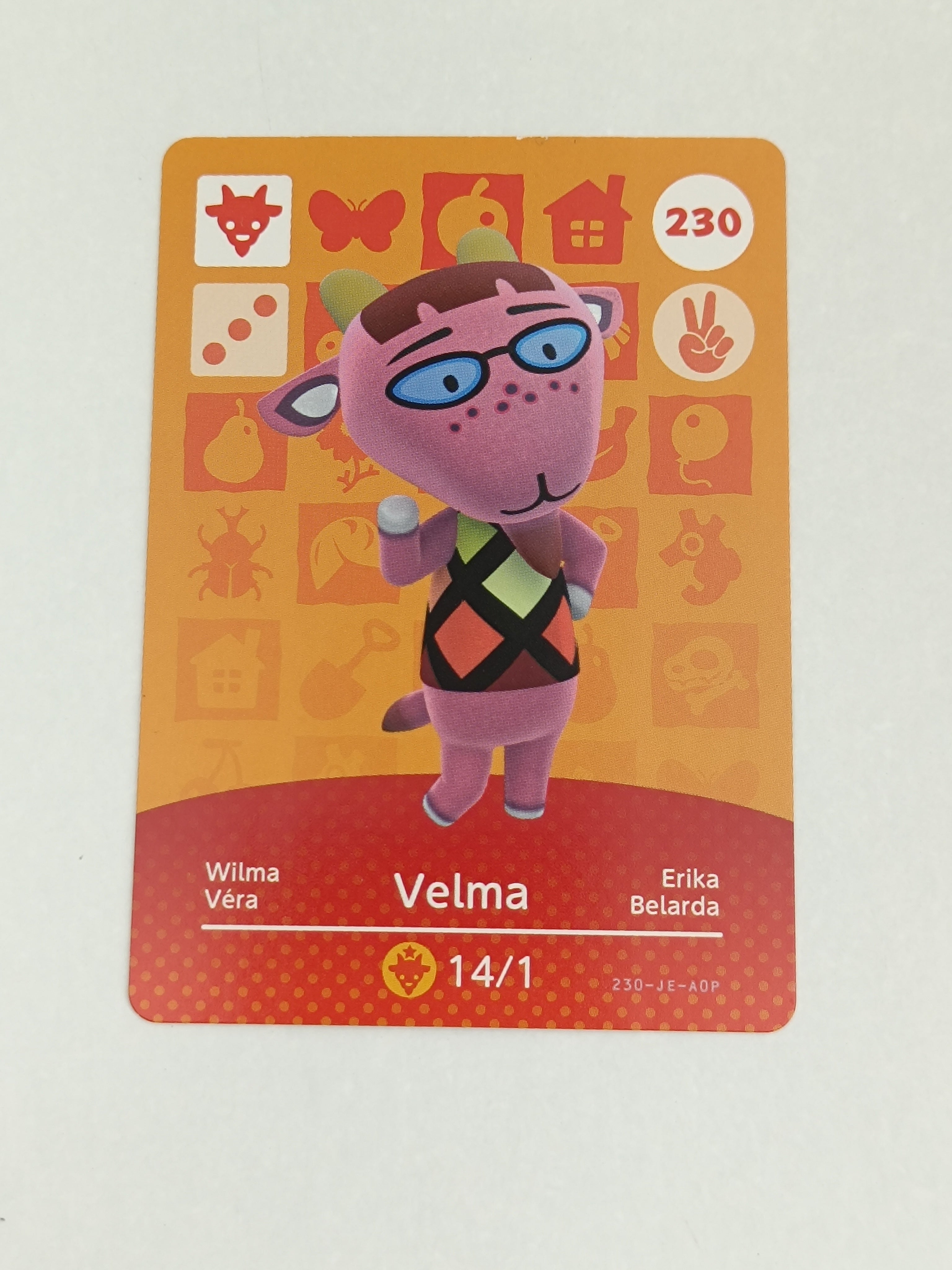 Amiibo Karte | 230 - Velma