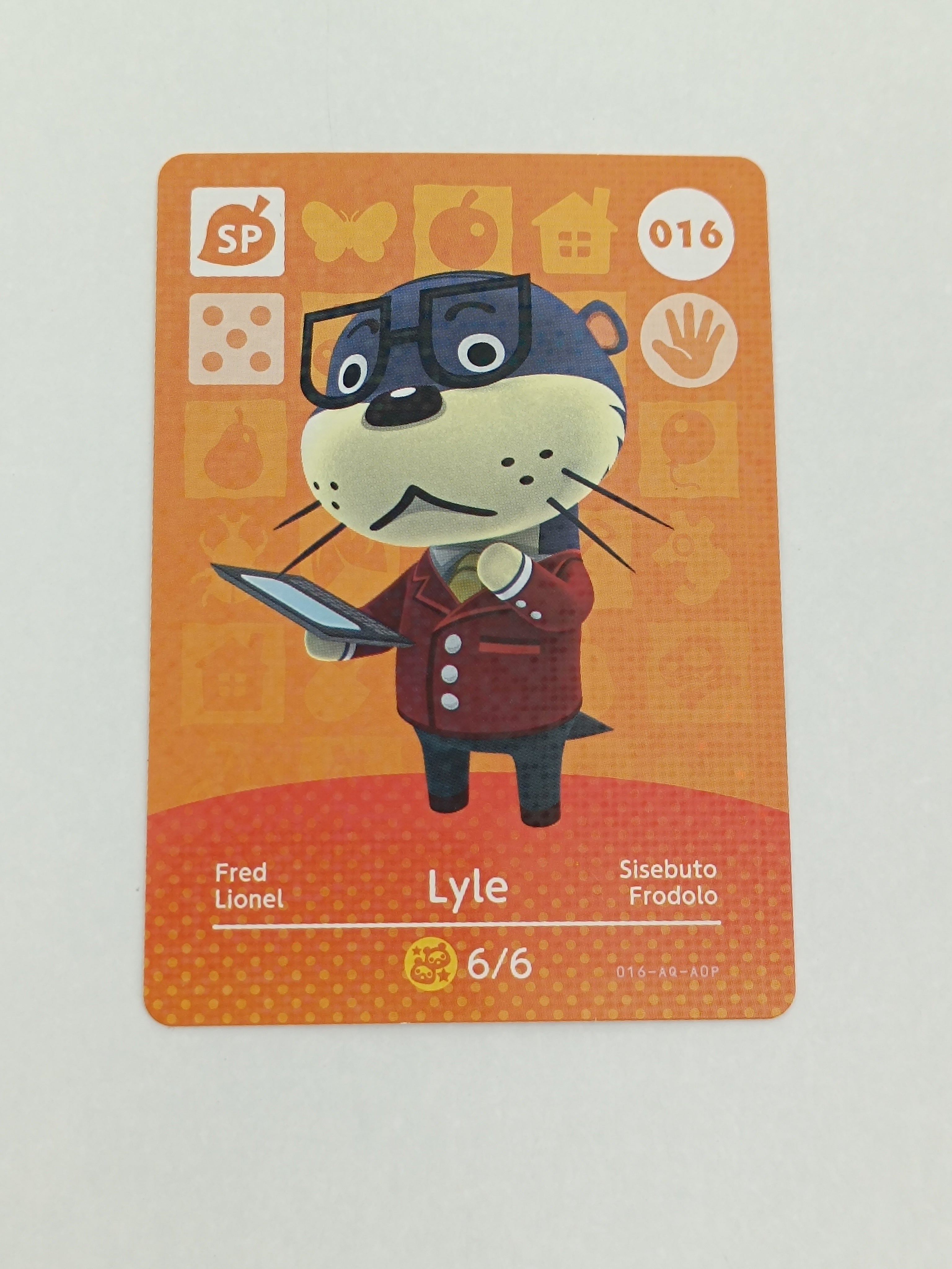 Amiibo Karte | 016 - Lyle