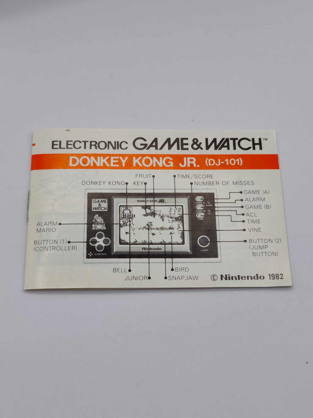 Nintendo Game & Watch - Donkey Kong Jr. - (DJ-101) - inkl OVP