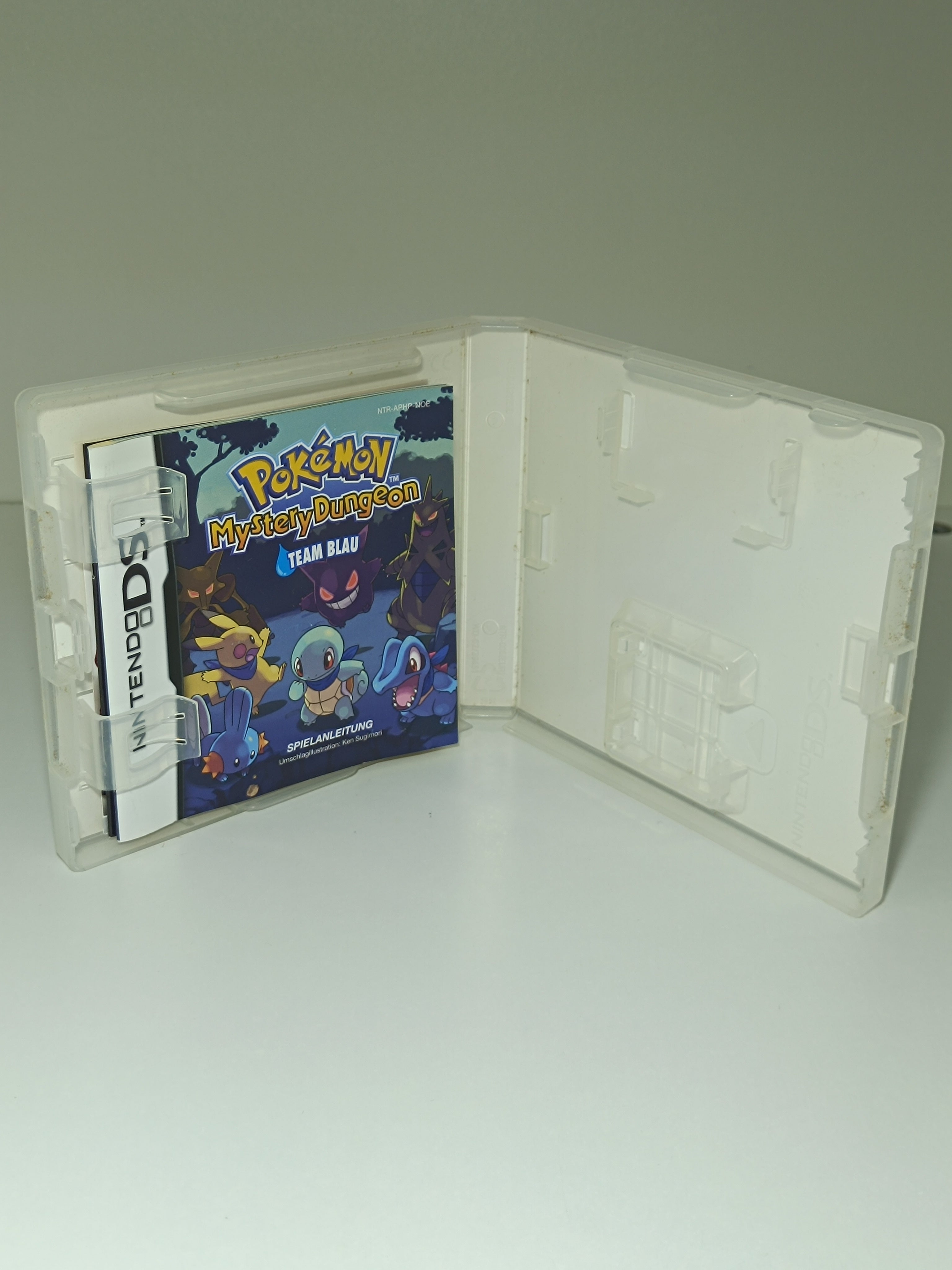 Pokemon Mystery Dungeon Team Blau // Leerhülle