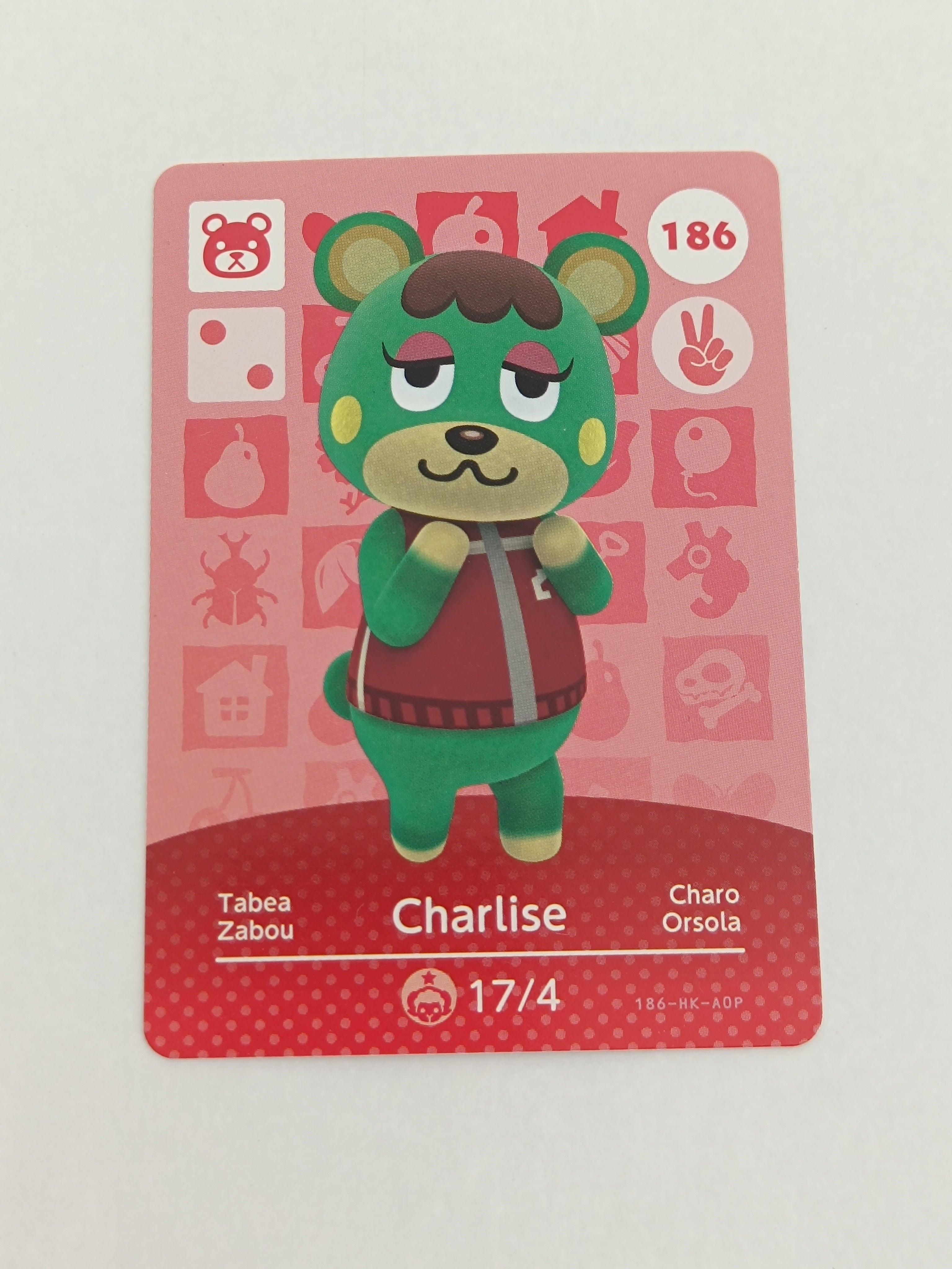 Amiibo Karte | 186 - Charlise