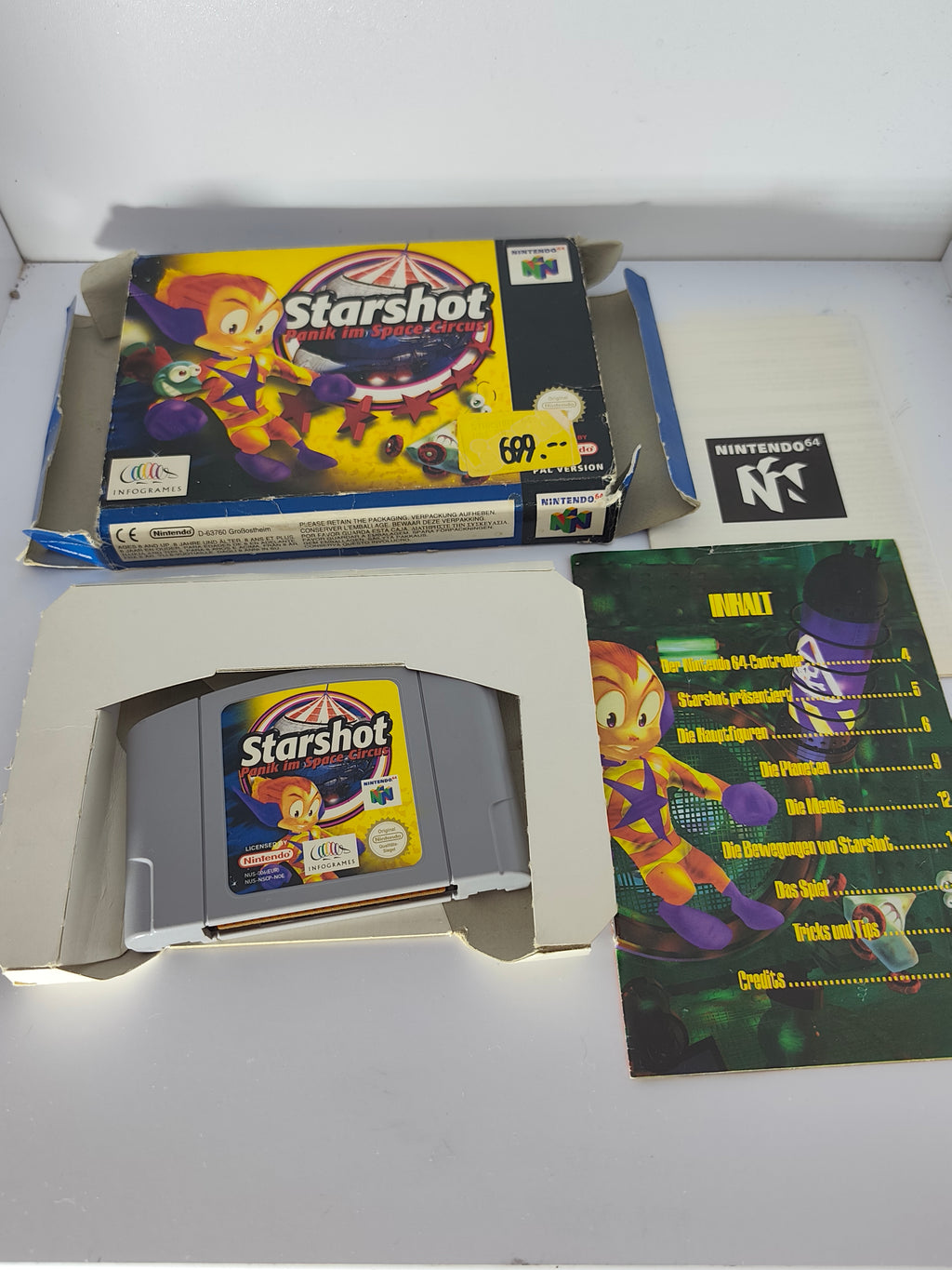 Starshot Panik im Space Circus - inkl. Verpackung, Inlay & Anleitung