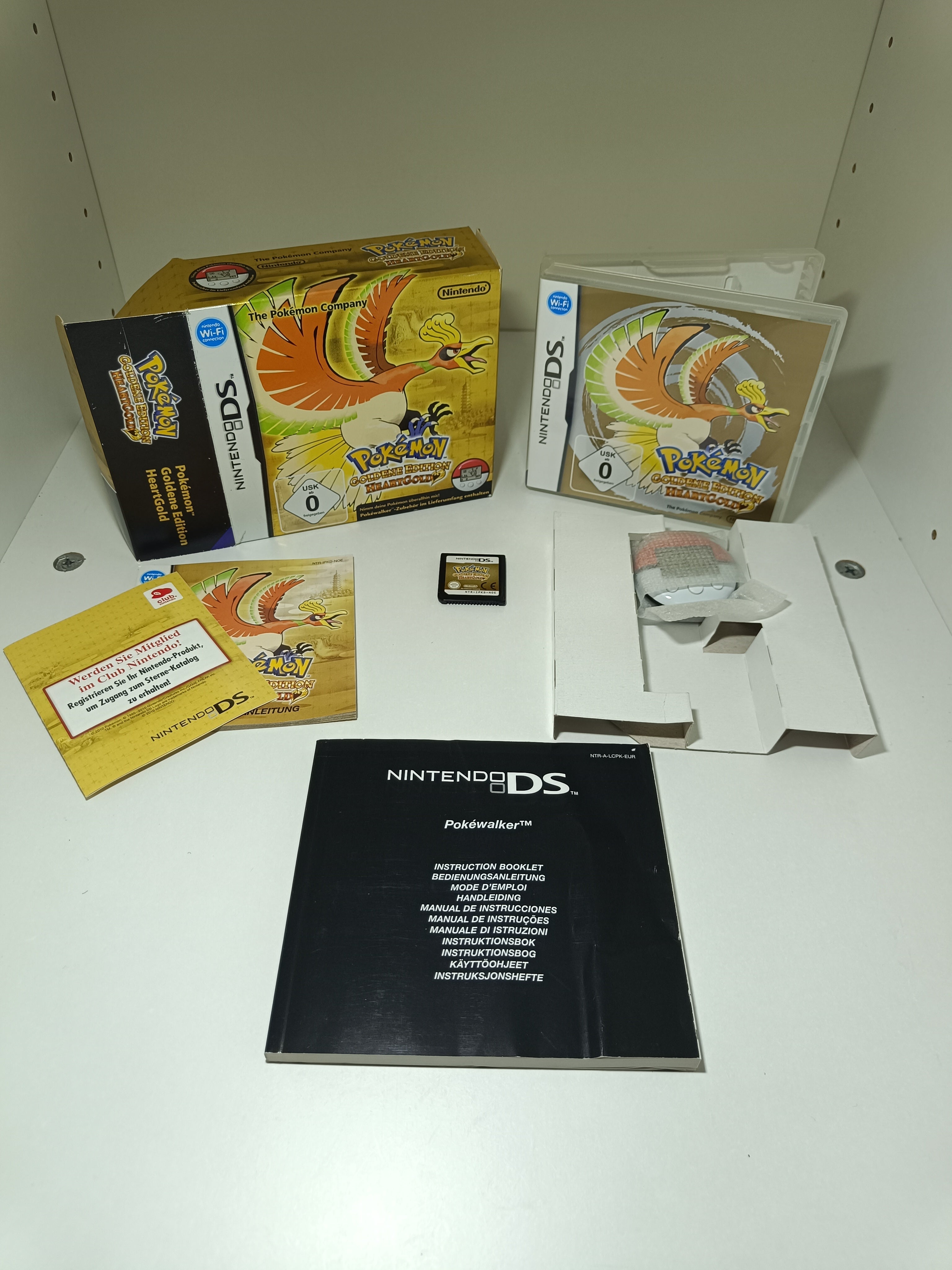 Pokemon Heartgold | inkl. Karton, Pokewalker, Verpackung...