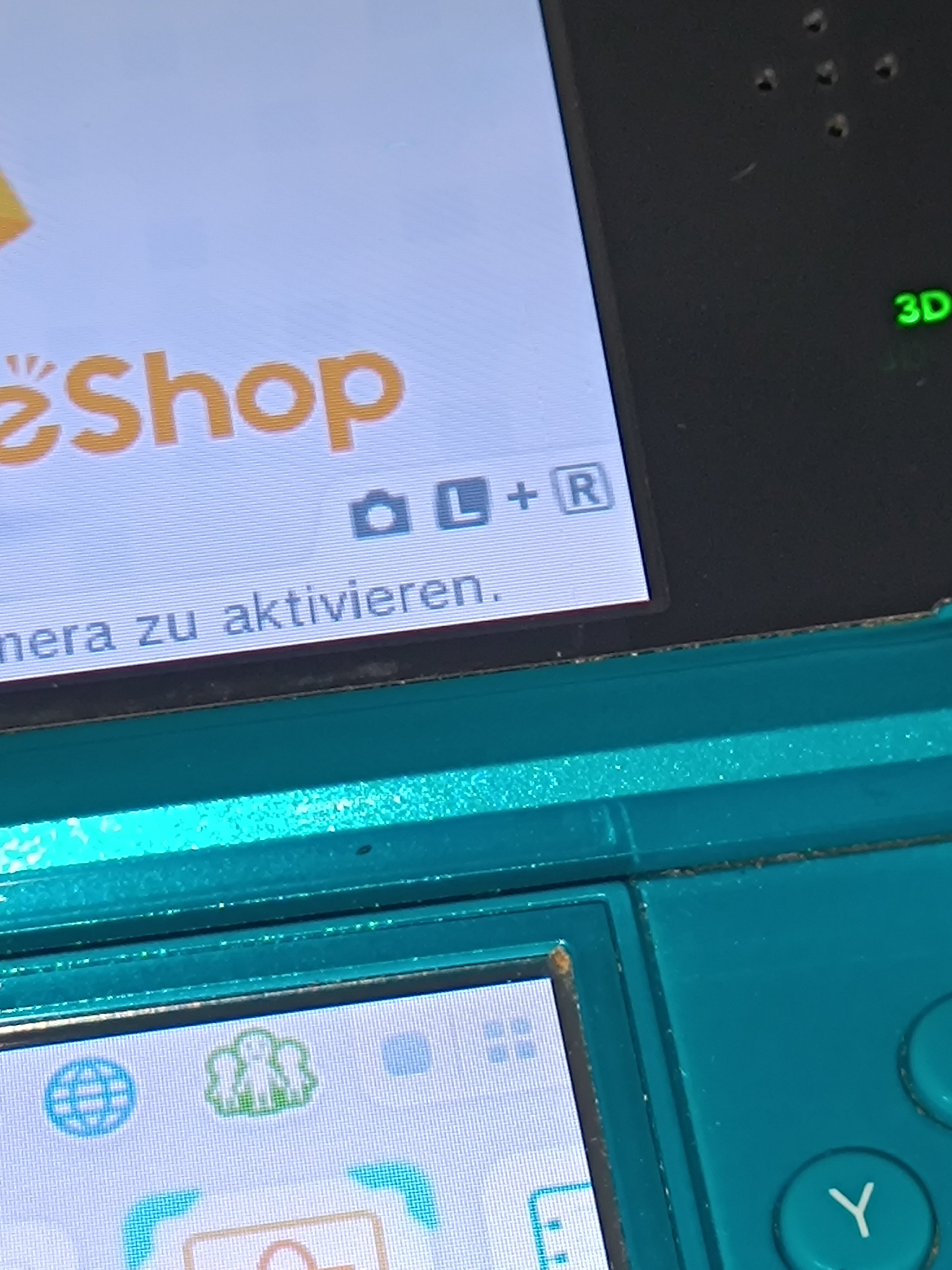 Nintendo 3DS Konsole - Türkis