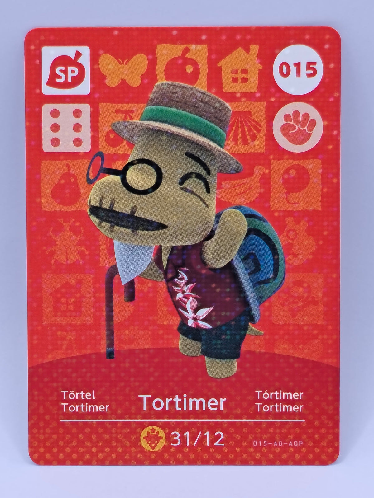 Amiibo Karte | 015 - Tortimer
