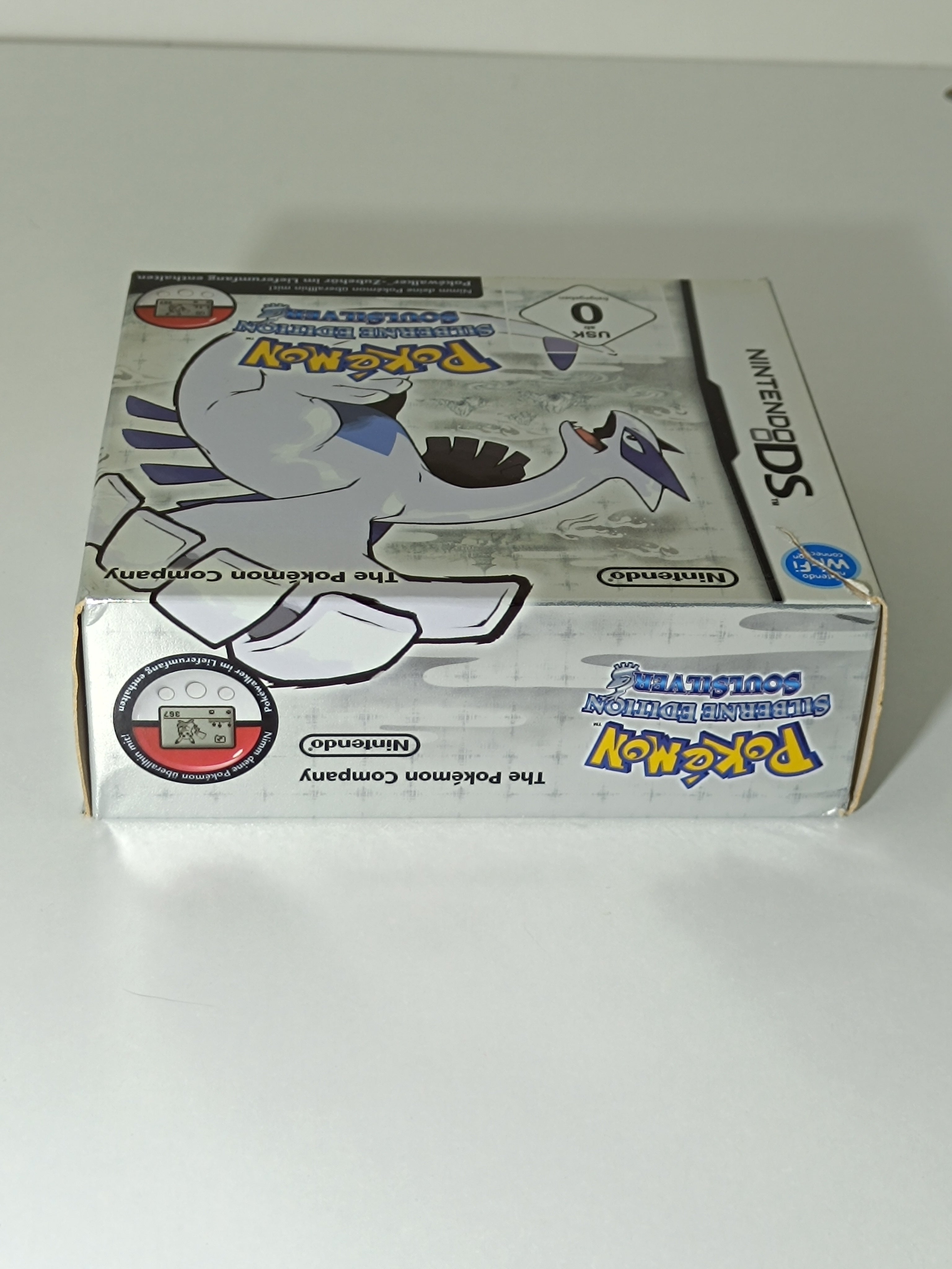 Pokemon Soulsilver, silberne Edition | inkl. Karton, Pokewalker, Verpackung, ...