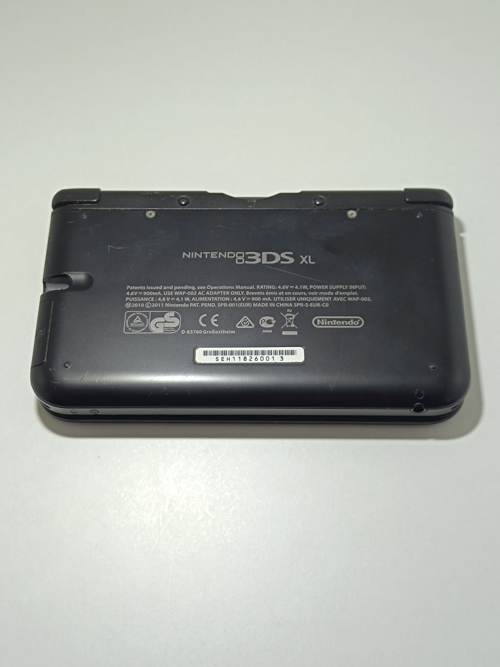 Nintendo 3DS XL Konsole - SCHWARZ - gebraucht
