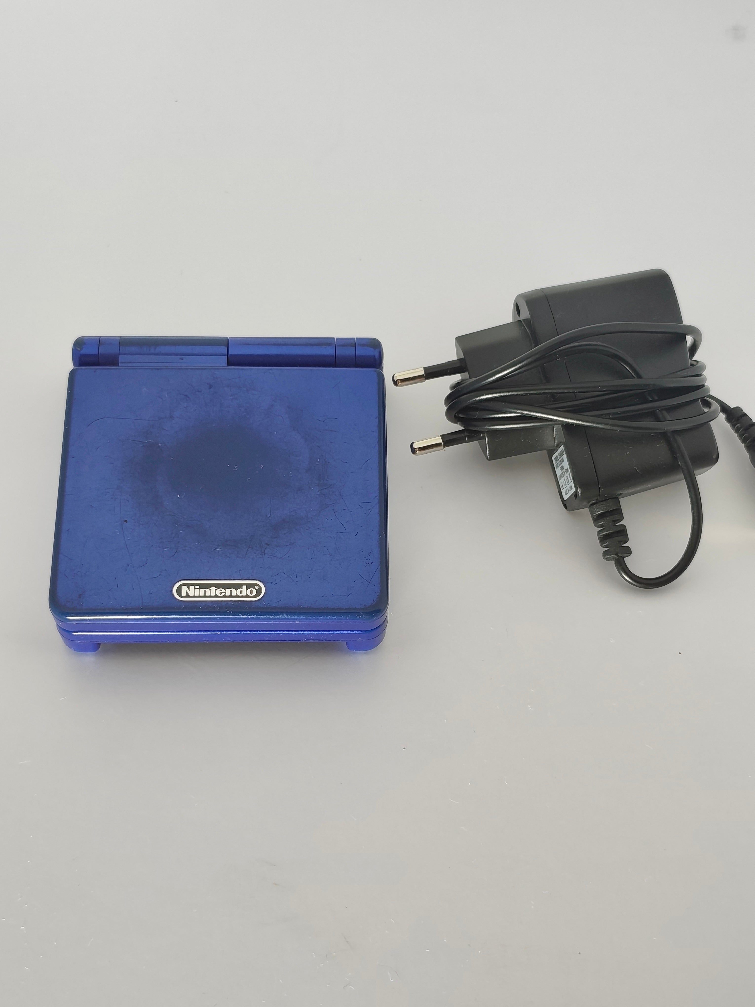 Nintendo Game Boy Advance SP - Dunkelblau - inkl. Ladegerät